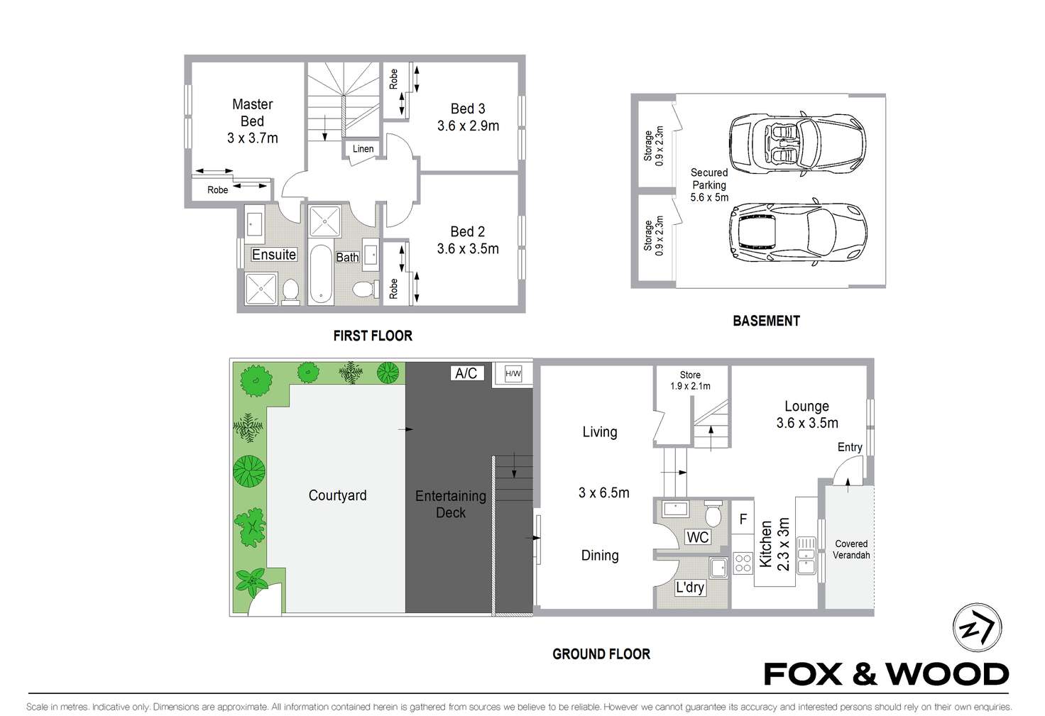 Floorplan of Homely townhouse listing, 25/77 Belmont street, Sutherland NSW 2232