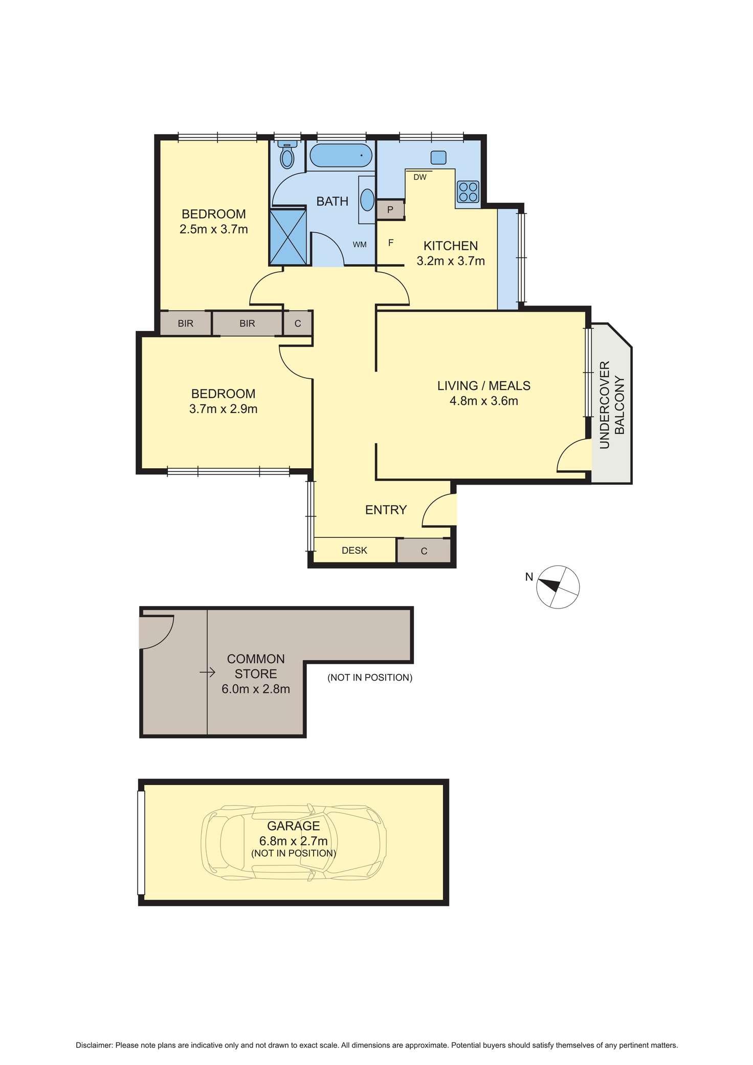 Floorplan of Homely apartment listing, 6/3 Alexandra Avenue, Elsternwick VIC 3185
