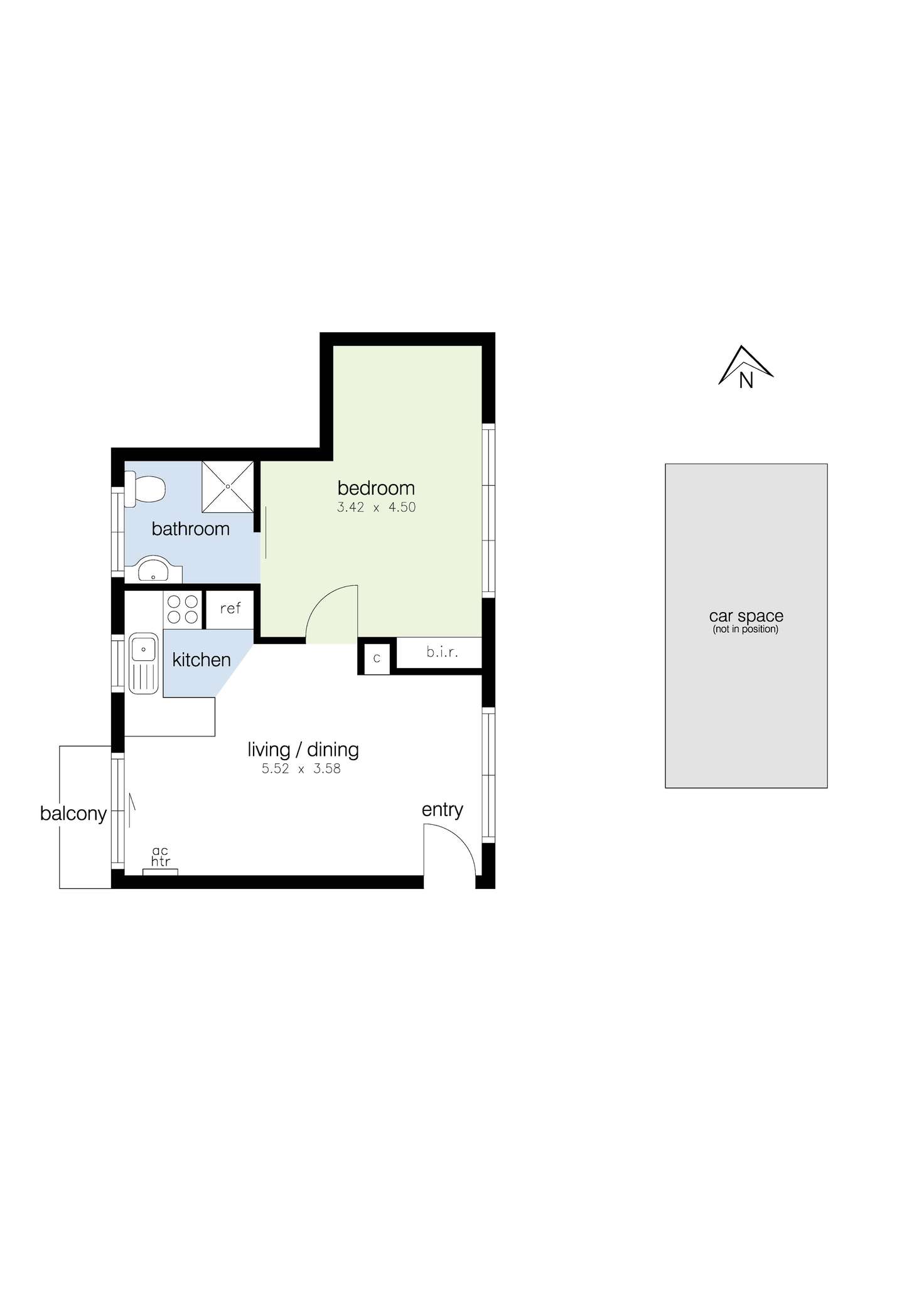 Floorplan of Homely apartment listing, 11/137a Woodland Street, Essendon VIC 3040