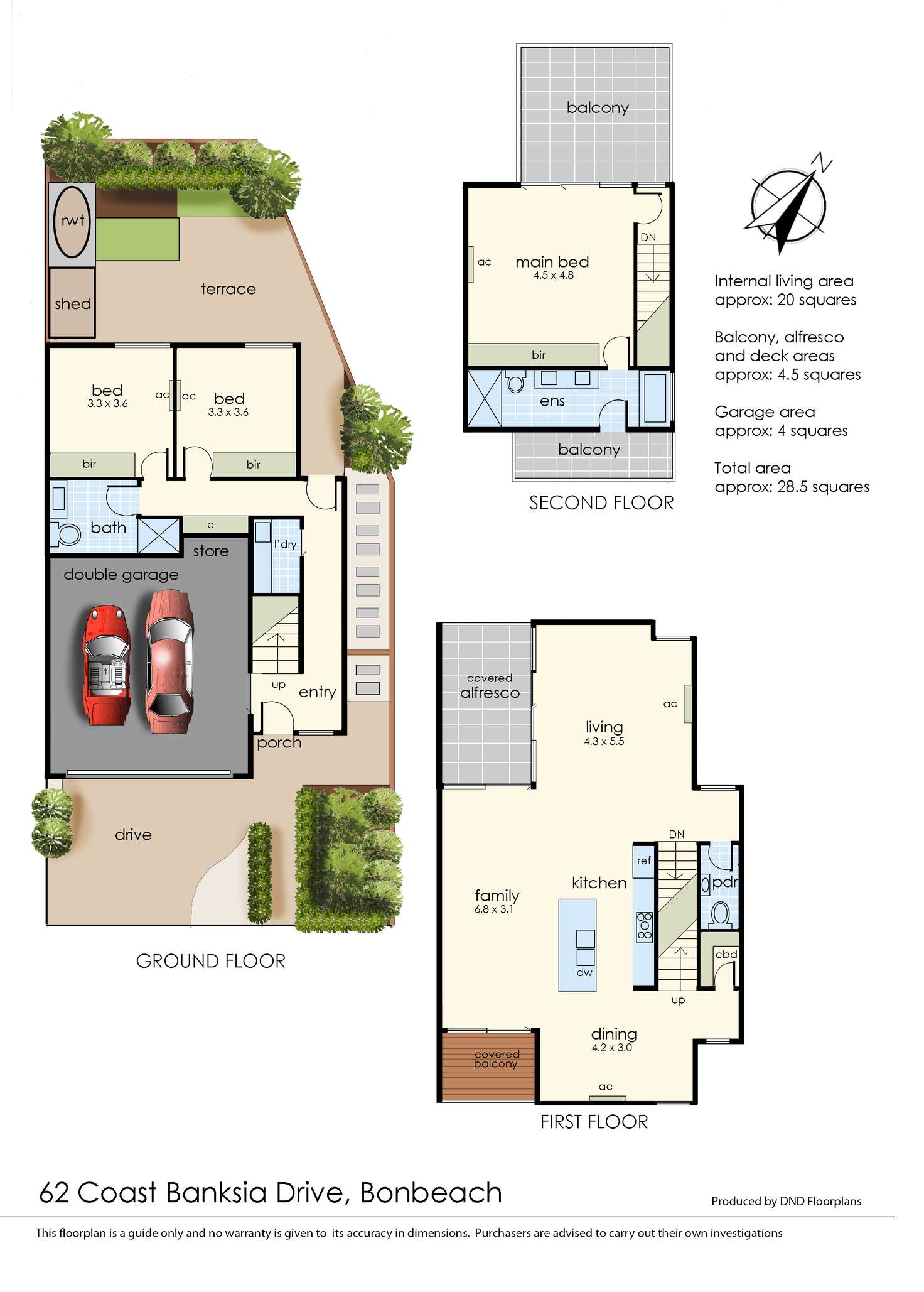 Floorplan of Homely townhouse listing, 62 Coast Banksia Drive, Bonbeach VIC 3196