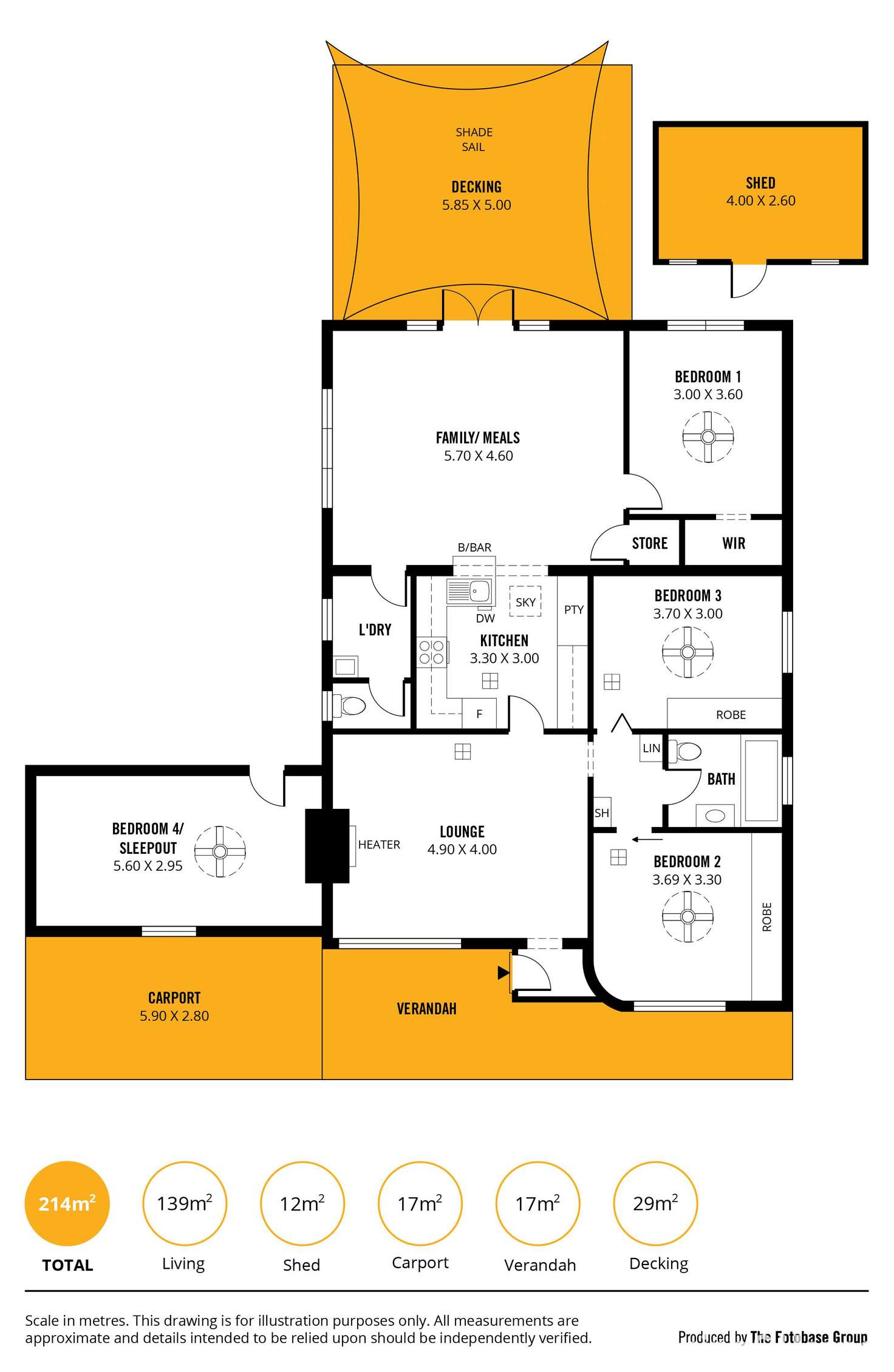 Floorplan of Homely house listing, 23 Basnett Street, Kurralta Park SA 5037