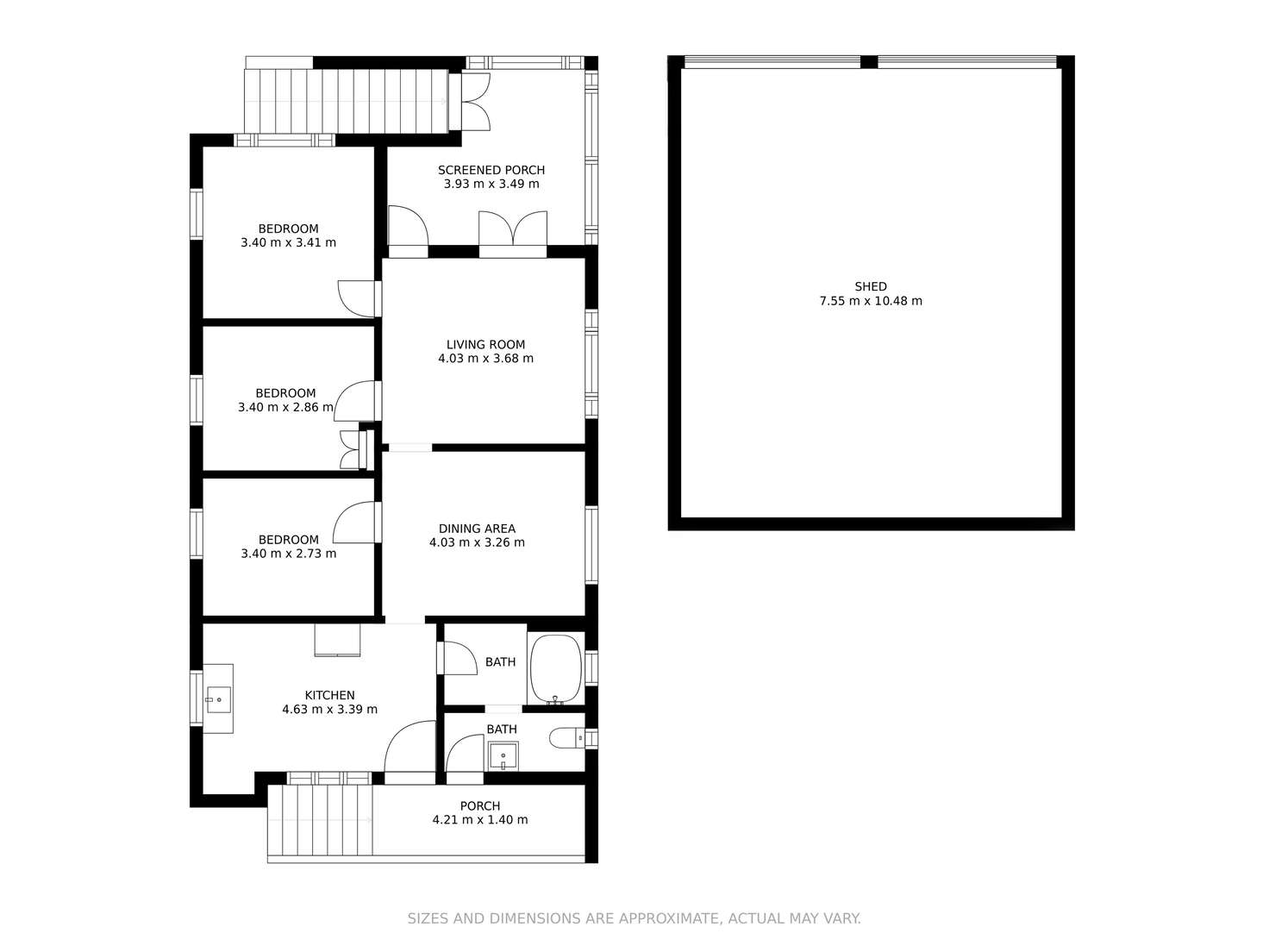 Floorplan of Homely house listing, 18 Murray Court, Beachmere QLD 4510