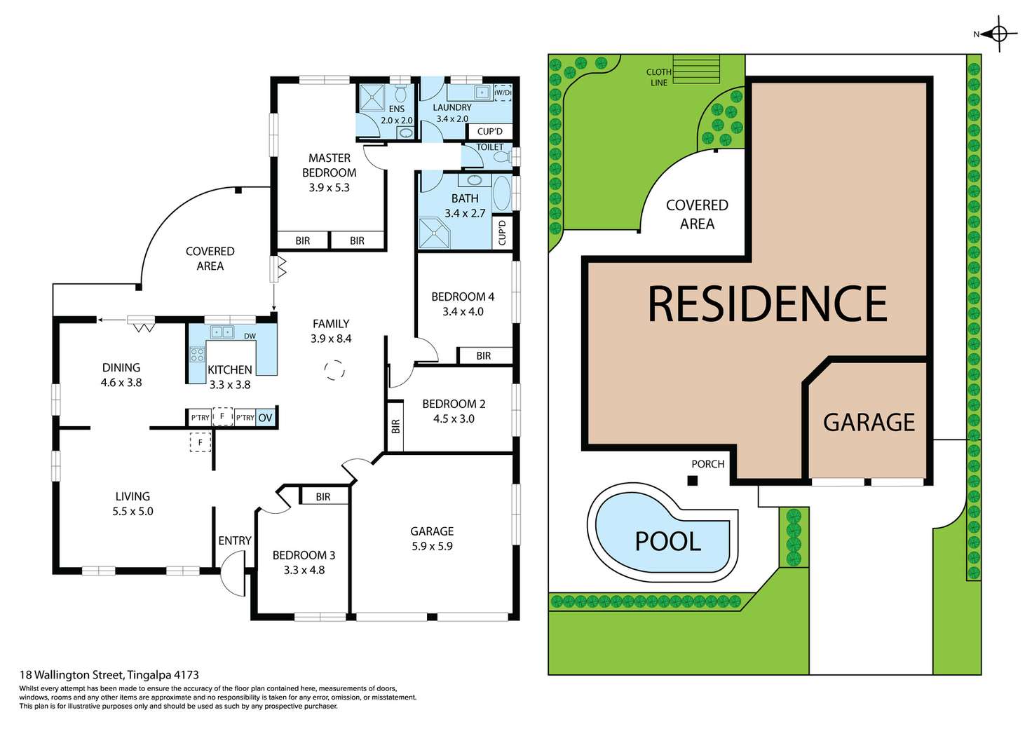 Floorplan of Homely house listing, 18 Wallington Street, Tingalpa QLD 4173