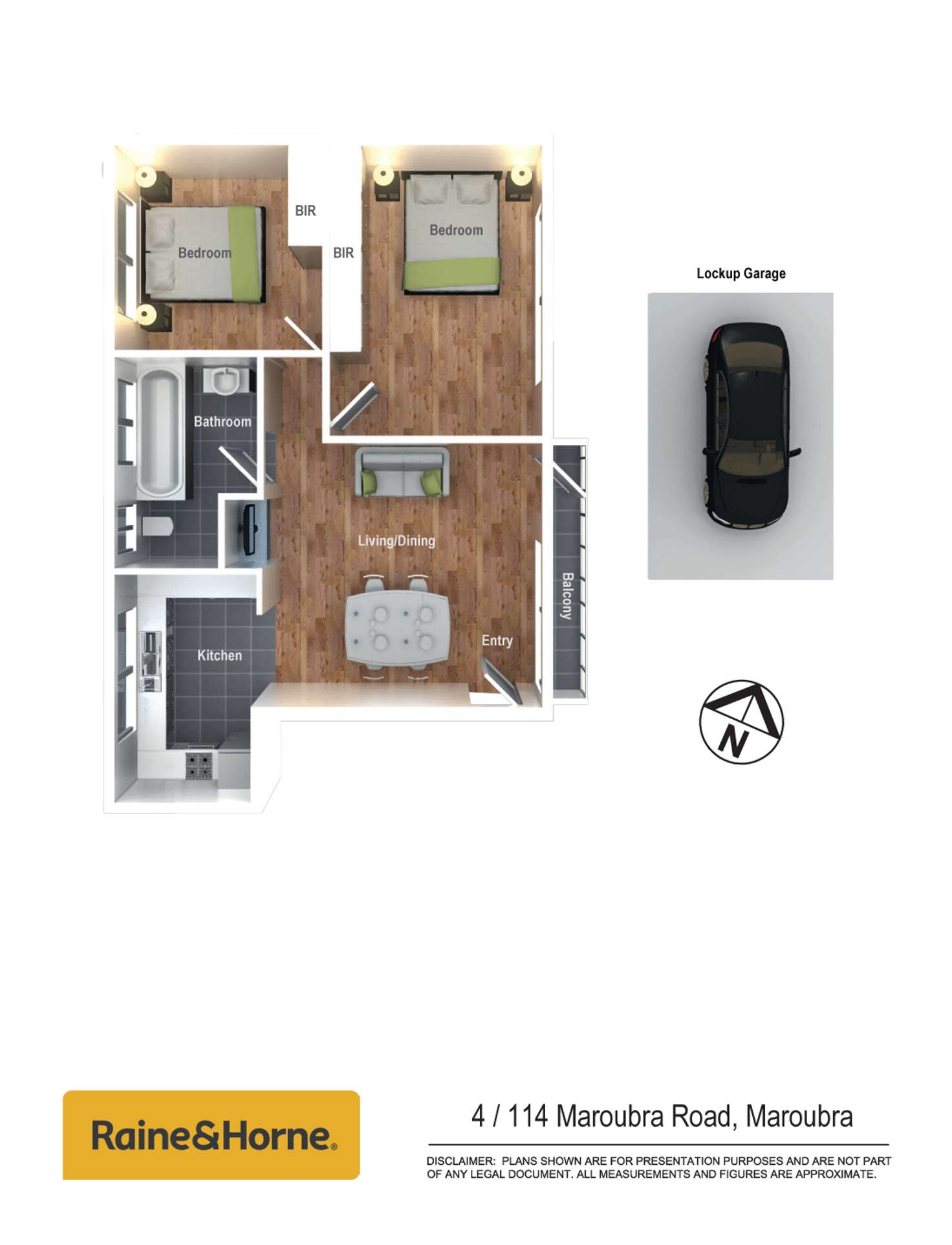 Floorplan of Homely unit listing, 4/114 Maroubra Road, Maroubra NSW 2035