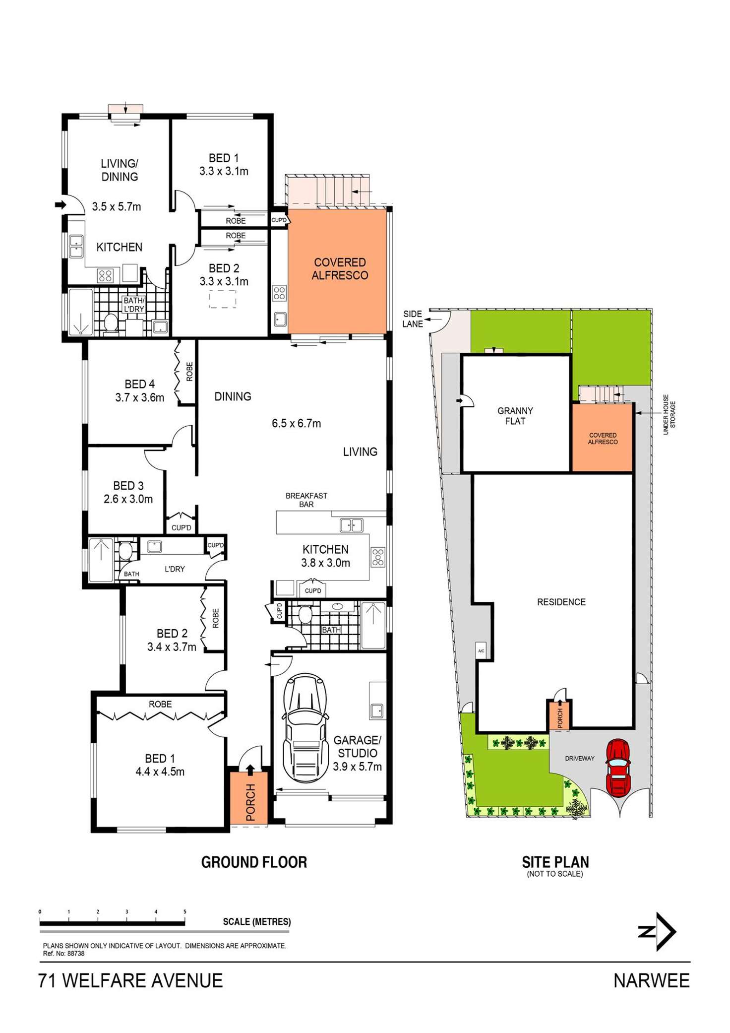 Floorplan of Homely house listing, 71 Welfare Avenue, Narwee NSW 2209