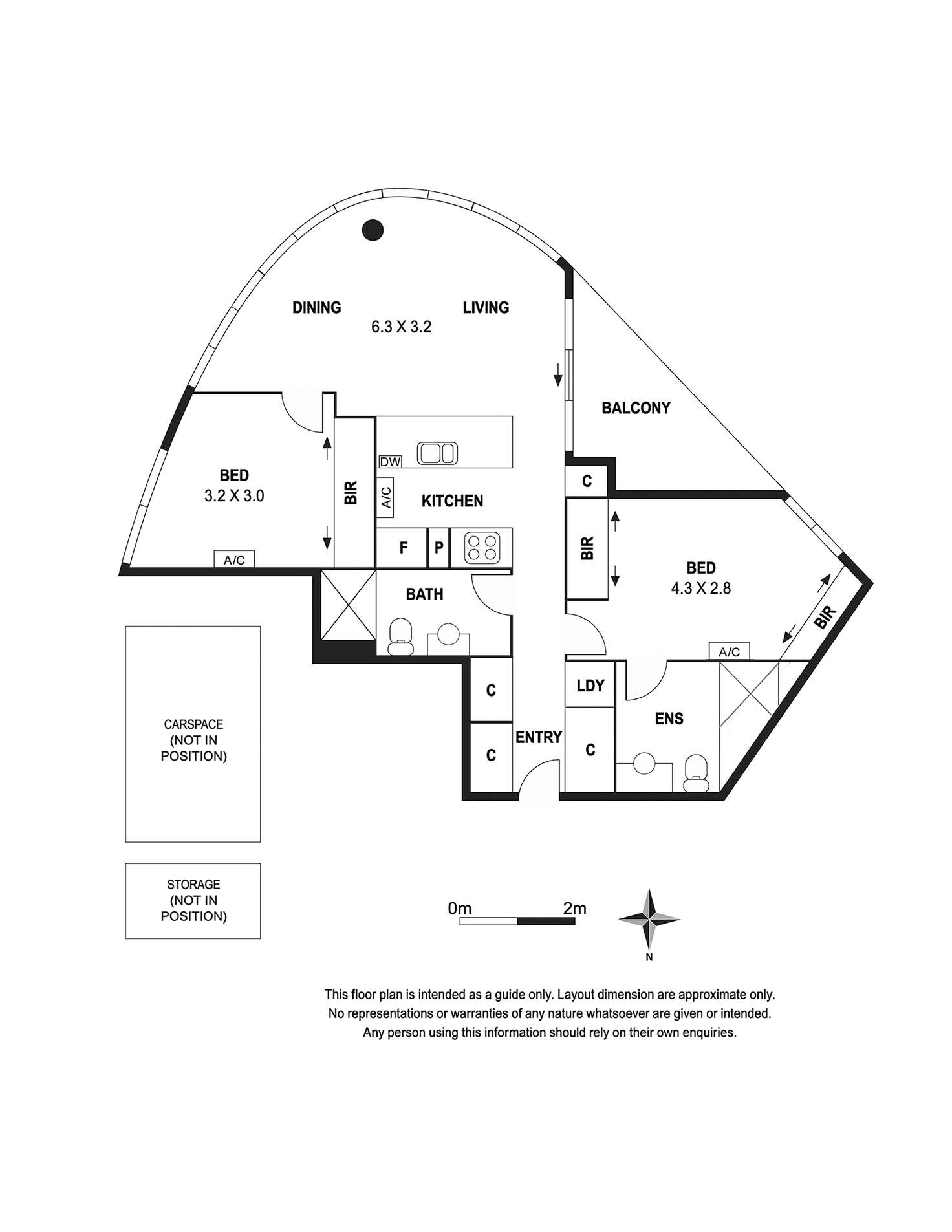 Floorplan of Homely apartment listing, 106/443 Upper Heidelberg Road, Ivanhoe VIC 3079