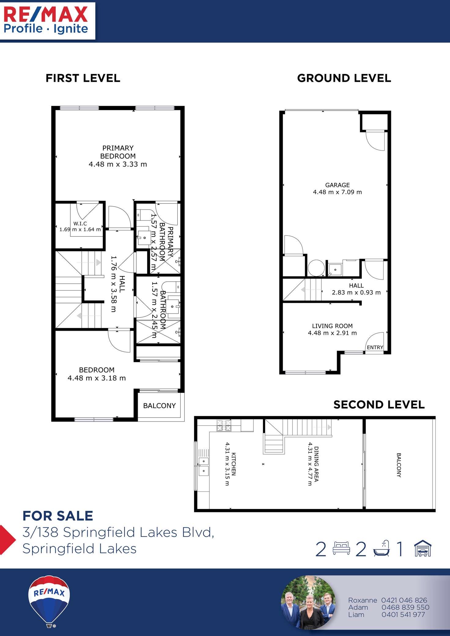 Floorplan of Homely house listing, 3/138 Springfield Lakes Boulevard, Springfield Lakes QLD 4300