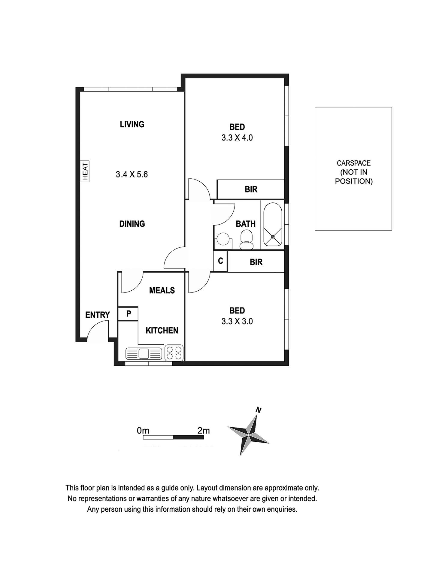 Floorplan of Homely apartment listing, 6/16 Crisp Avenue, Brunswick VIC 3056