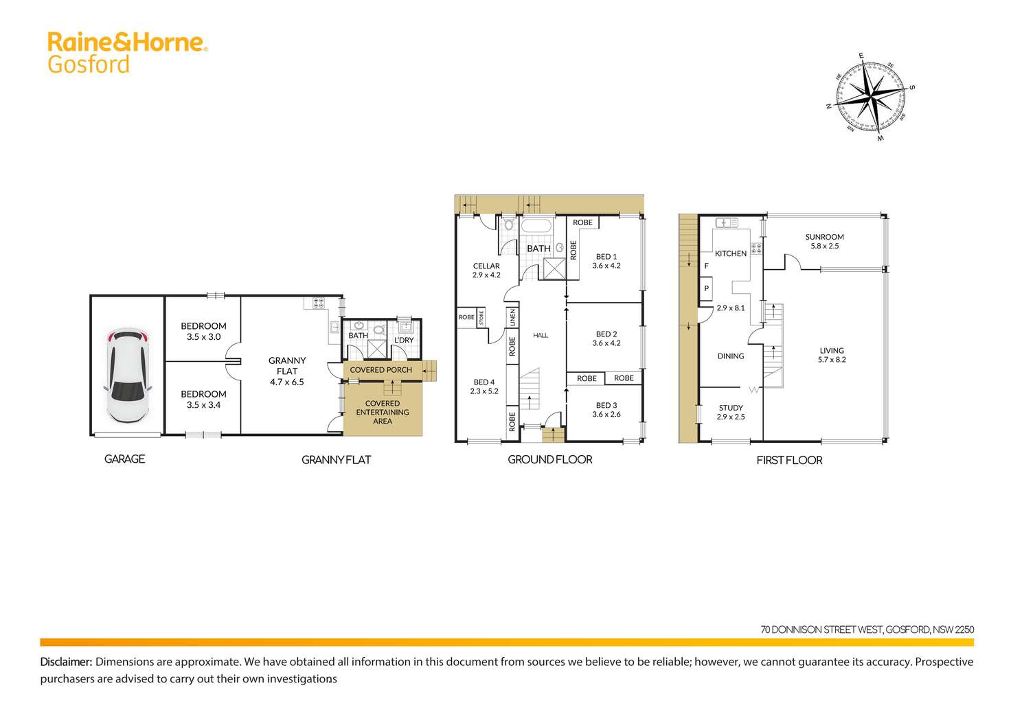 Floorplan of Homely house listing, 70 Donnison Street West, Gosford NSW 2250