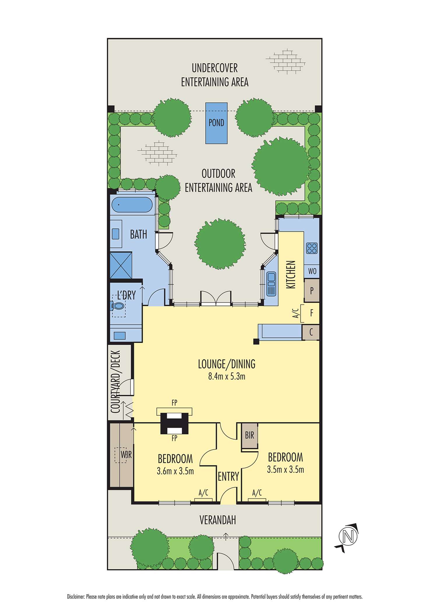 Floorplan of Homely house listing, 44 Draper Street, Albert Park VIC 3206