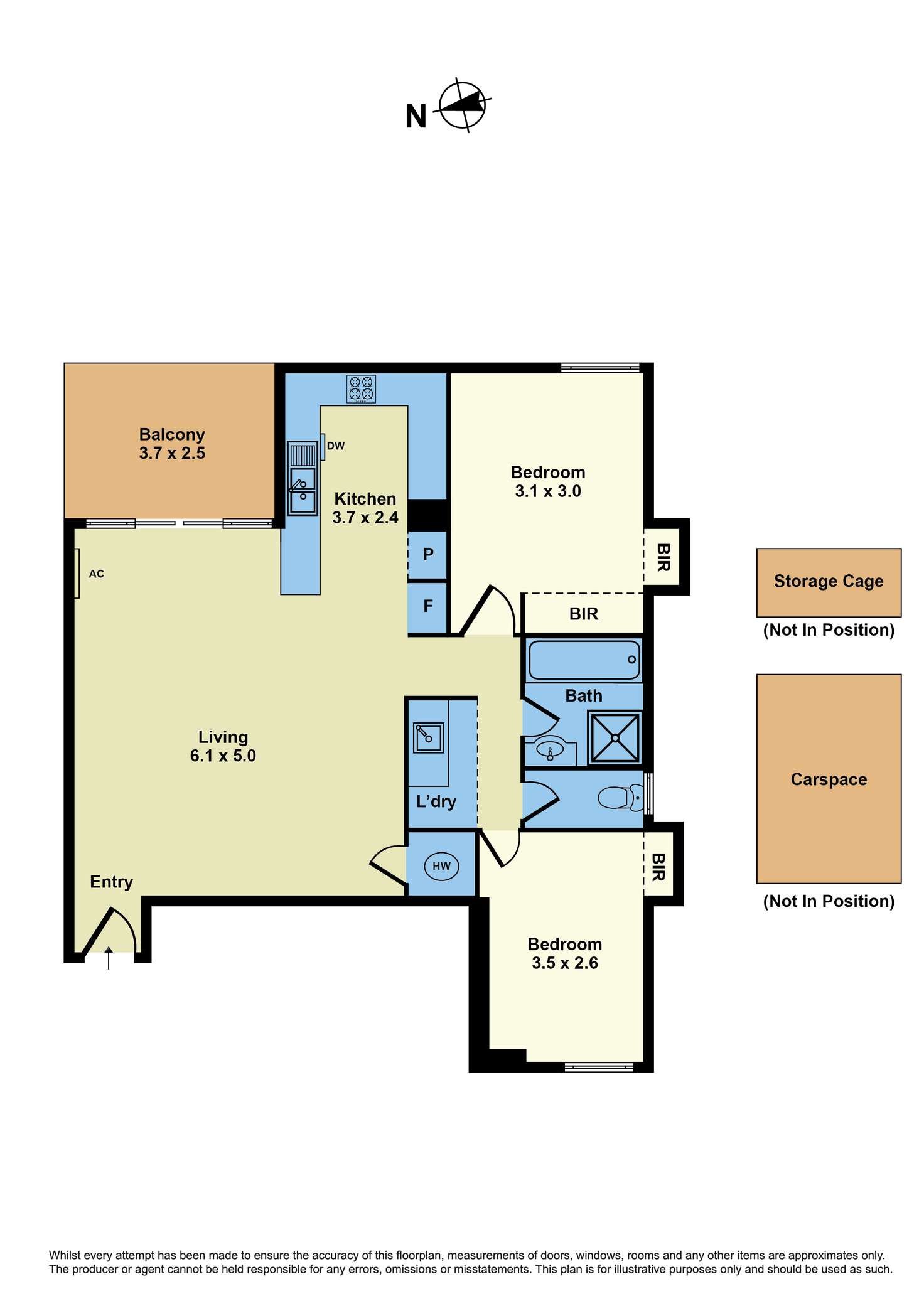 Floorplan of Homely apartment listing, 7/332 South Road, Hampton East VIC 3188