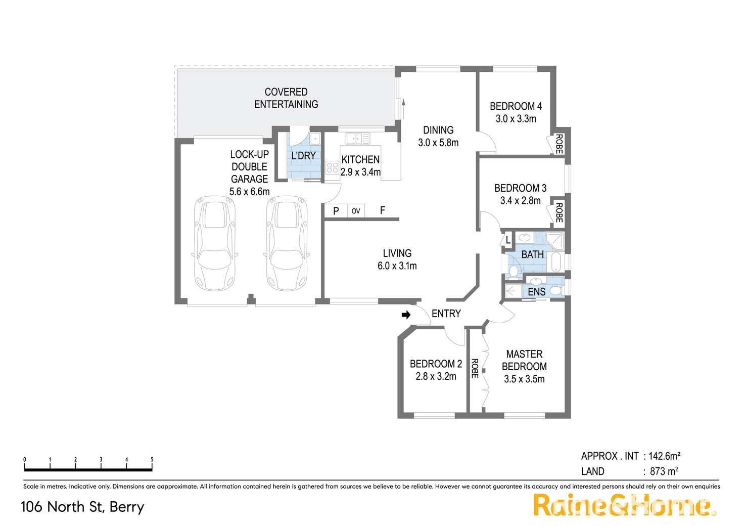 Floorplan of Homely house listing, 106 North Street, Berry NSW 2535