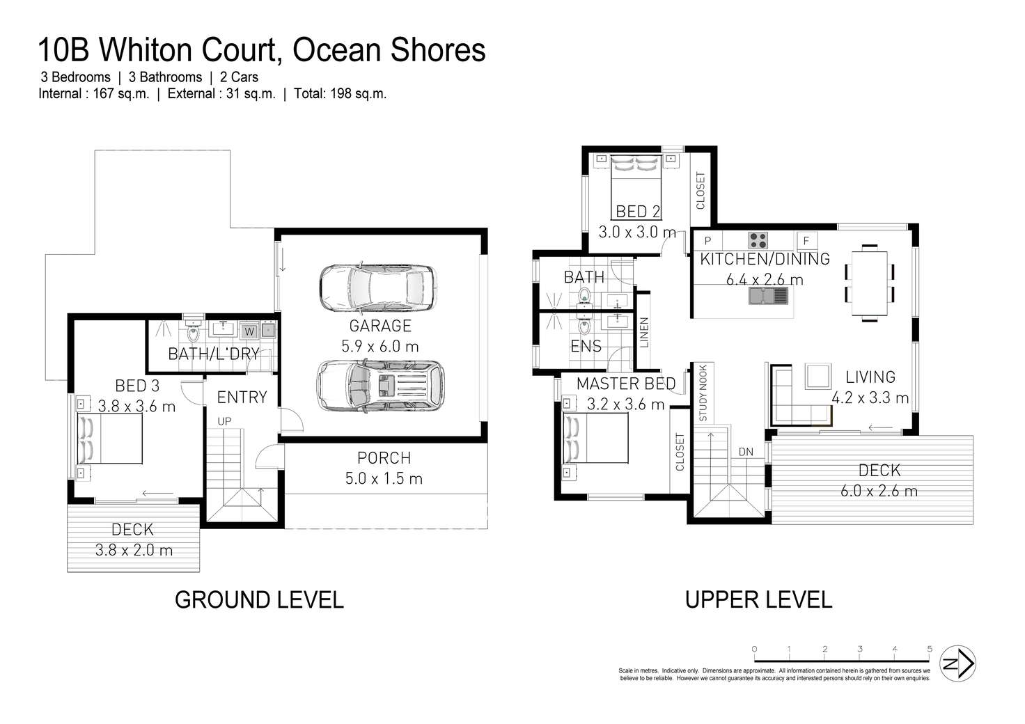 Floorplan of Homely semiDetached listing, 1/10 Whitton Court, Ocean Shores NSW 2483