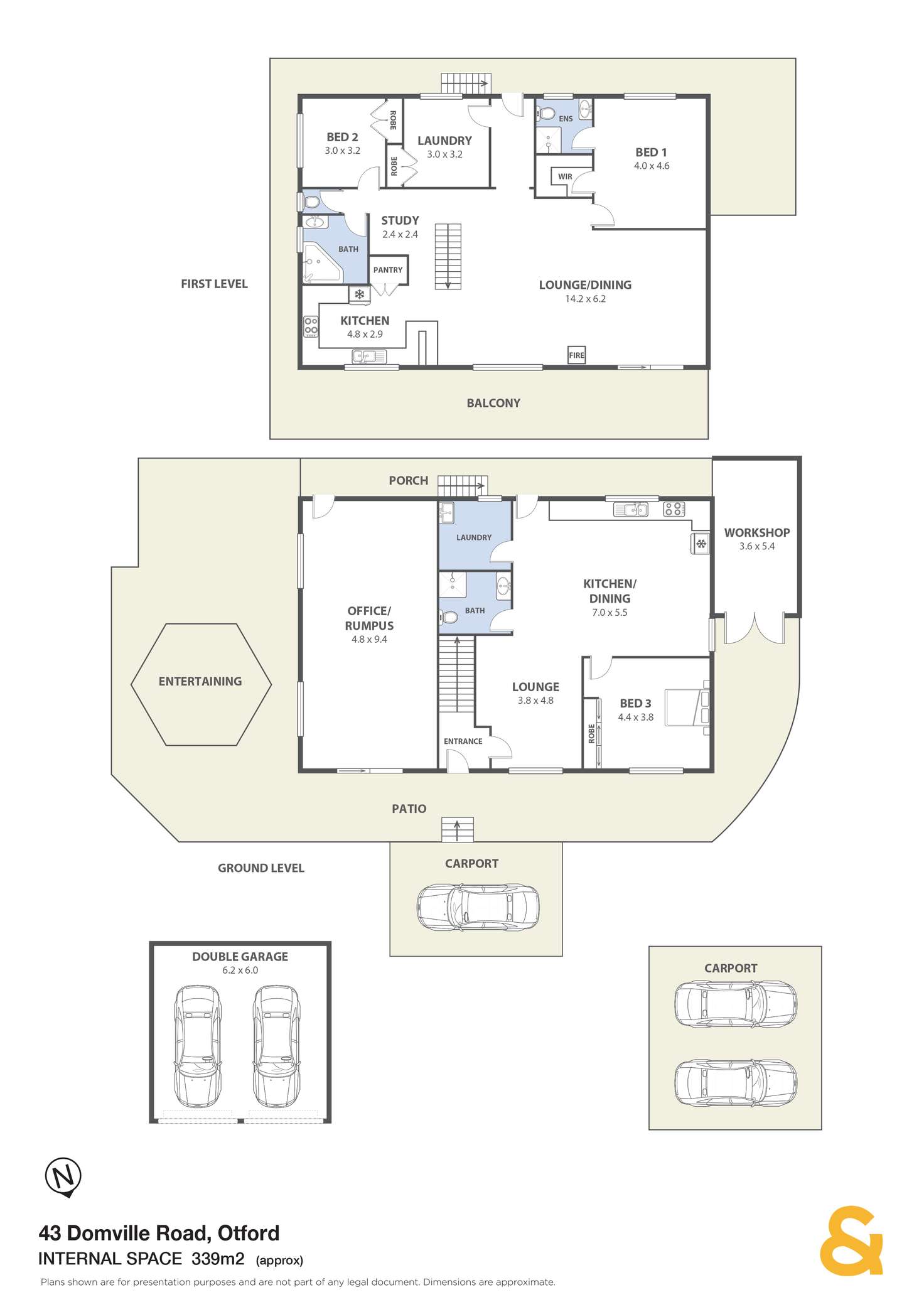 Floorplan of Homely house listing, 43 Domville Road, Otford NSW 2508