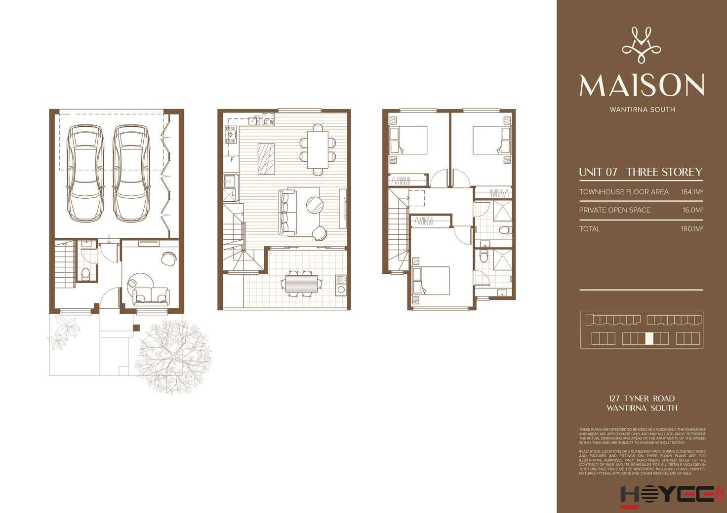 Floorplan of Homely townhouse listing, 7/127 Tyner Road, Wantirna South VIC 3152