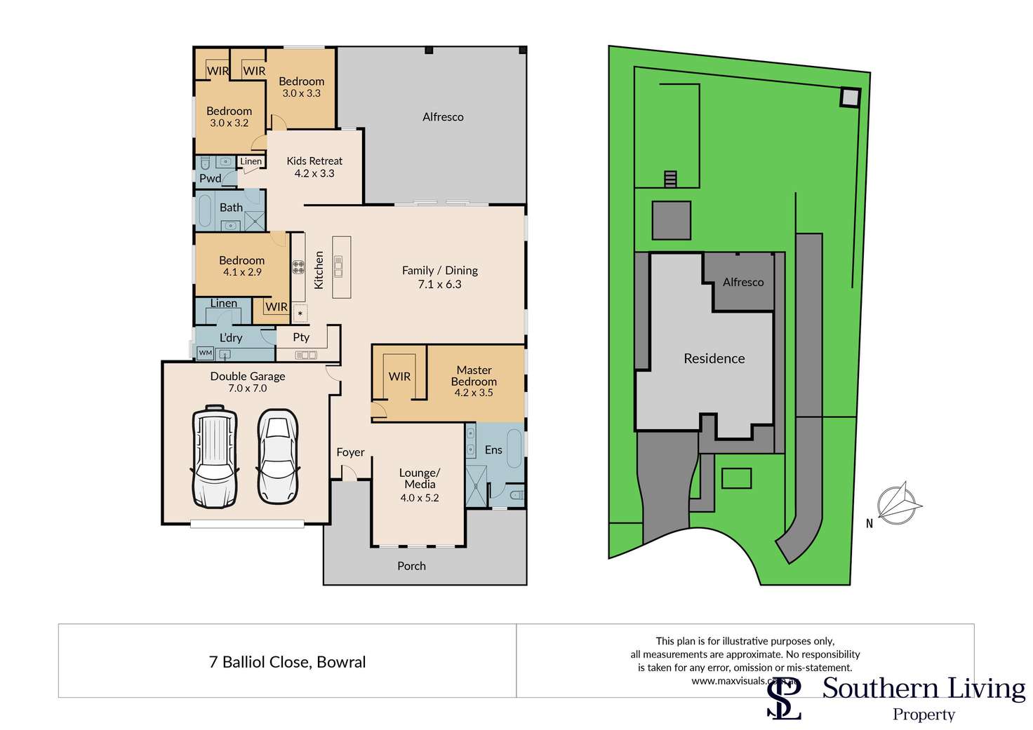 Floorplan of Homely house listing, 7 Balliol Close, Bowral NSW 2576