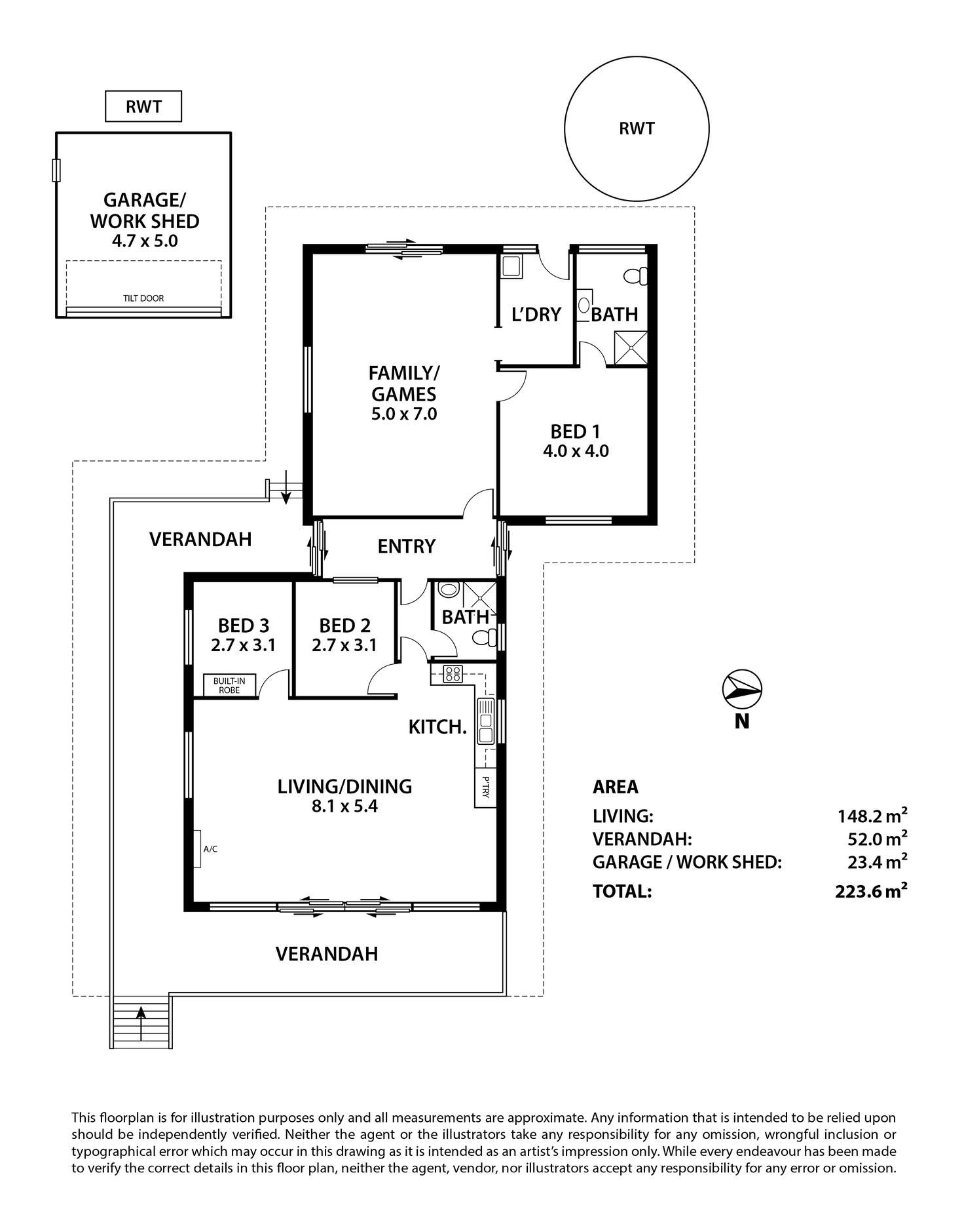 Floorplan of Homely house listing, 91 Island View Drive, Clayton Bay SA 5256