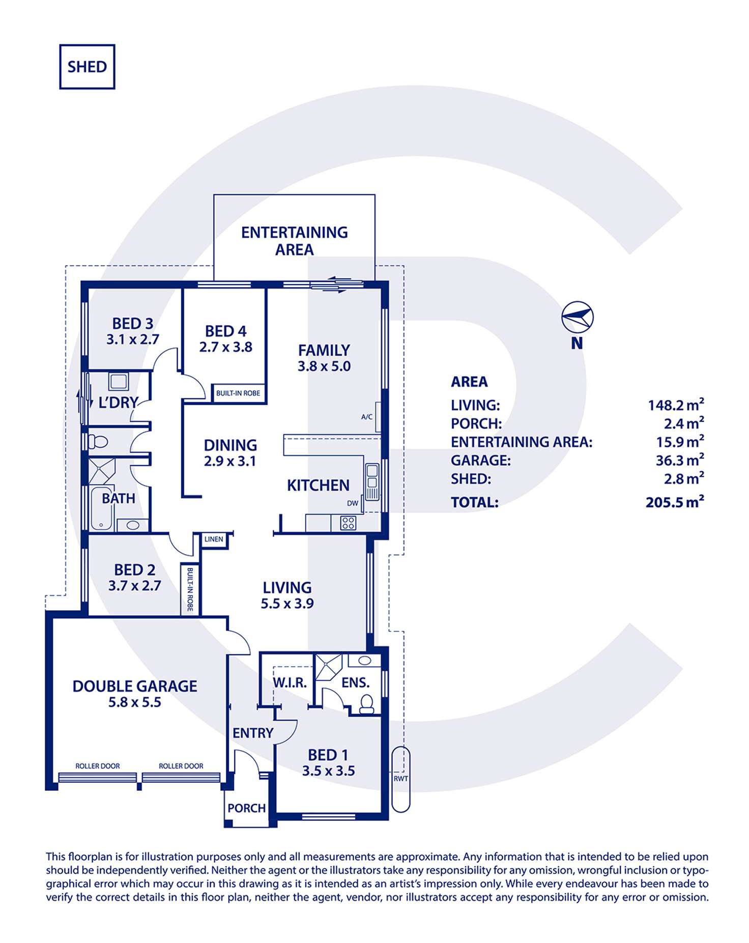 Floorplan of Homely house listing, 12 Stonybrook Grove, Mount Barker SA 5251