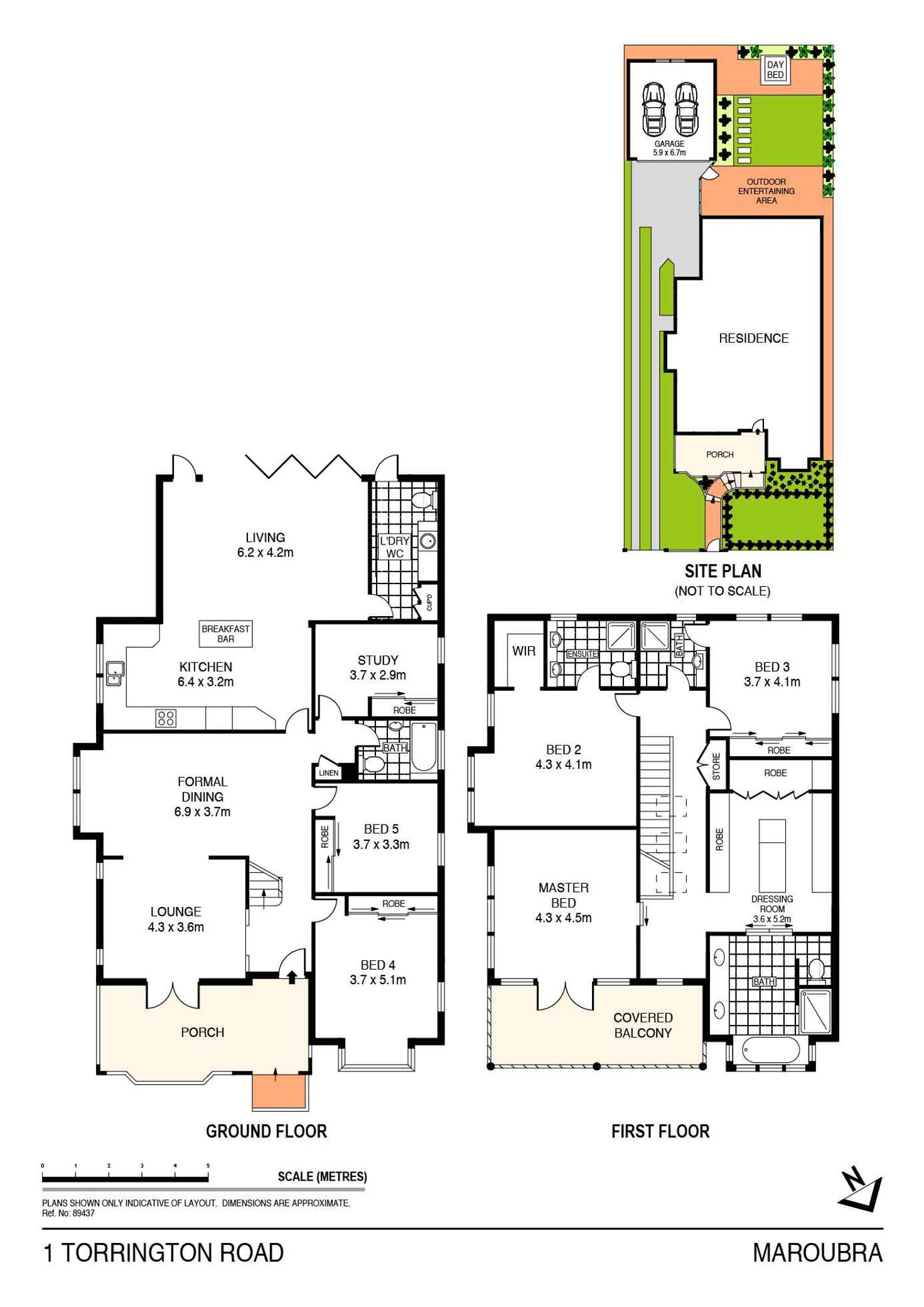 Floorplan of Homely house listing, 1 Torrington Road, Maroubra NSW 2035