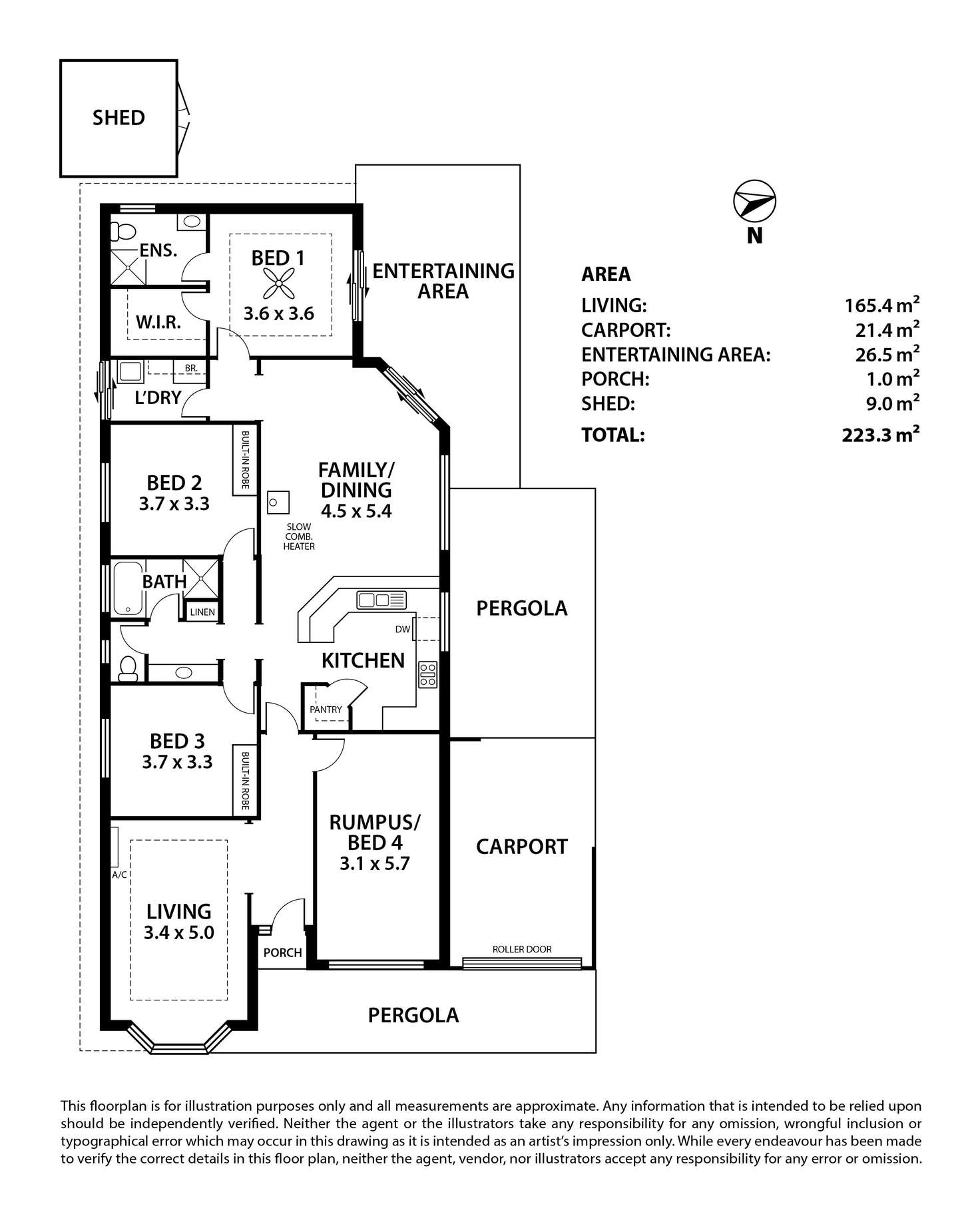 Floorplan of Homely house listing, 1 Sawyer Crescent, Mount Barker SA 5251
