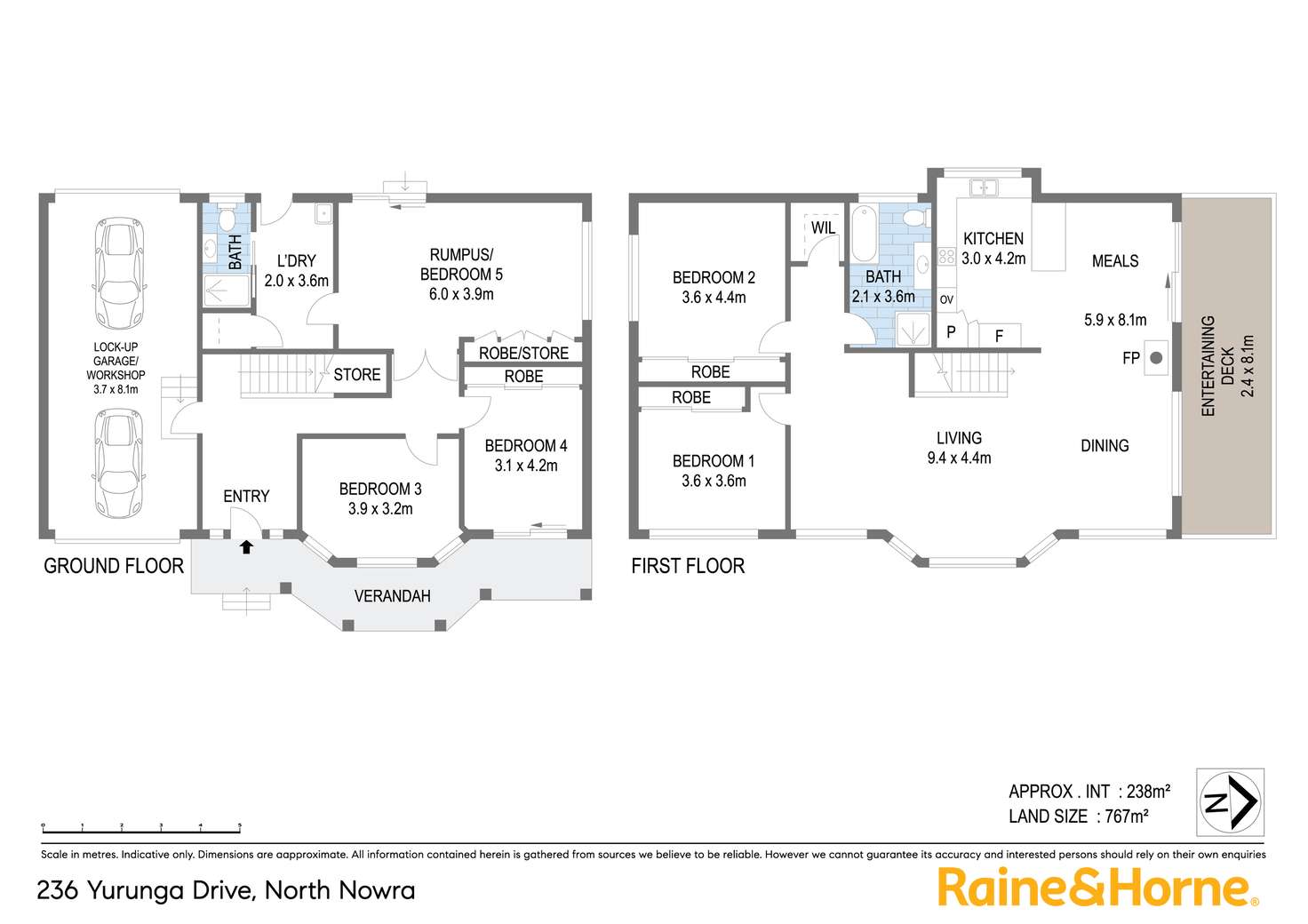 Floorplan of Homely house listing, 236 Yurunga Drive, North Nowra NSW 2541