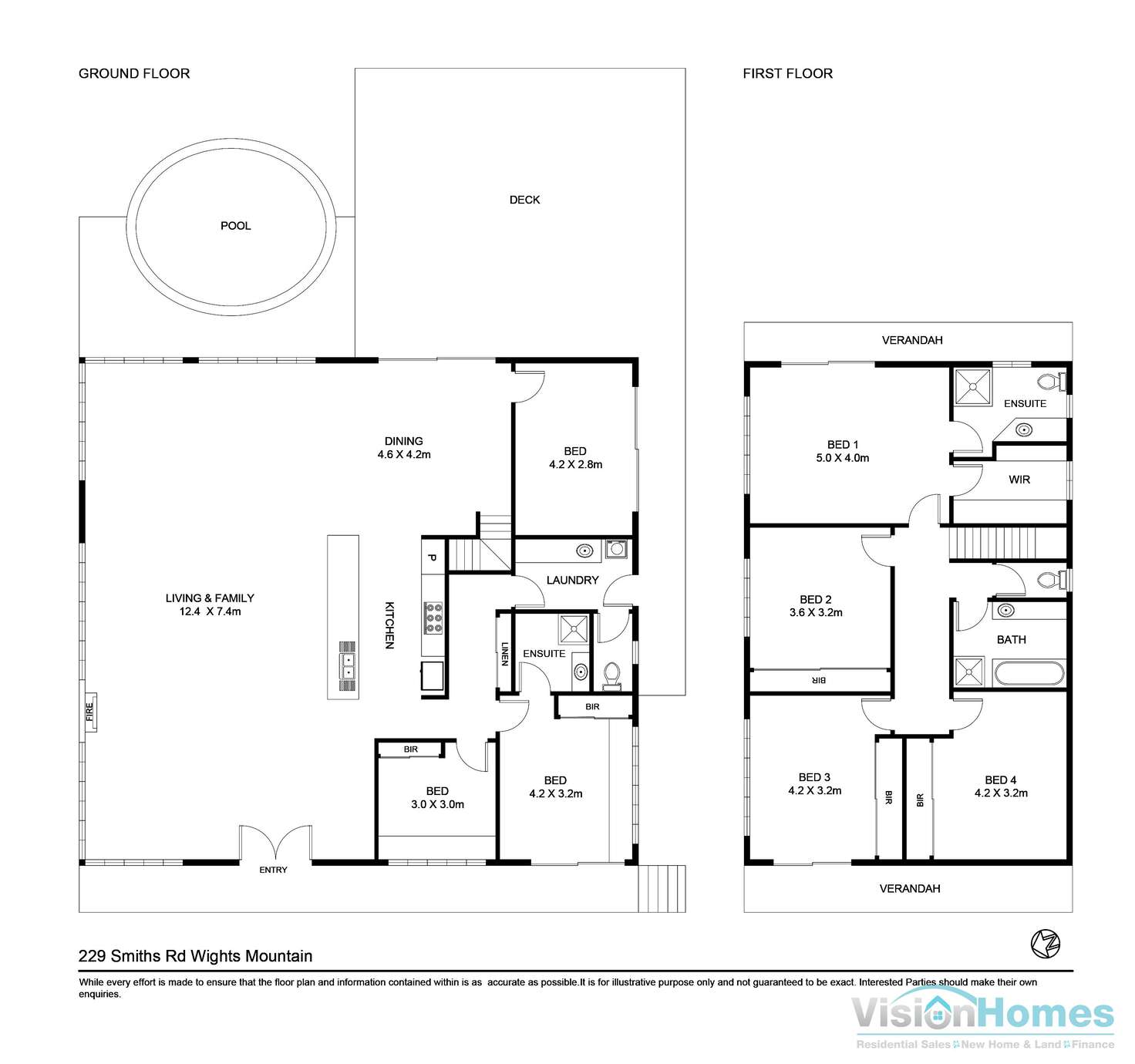 Floorplan of Homely house listing, 229 Smiths Road, Wights Mountain QLD 4520