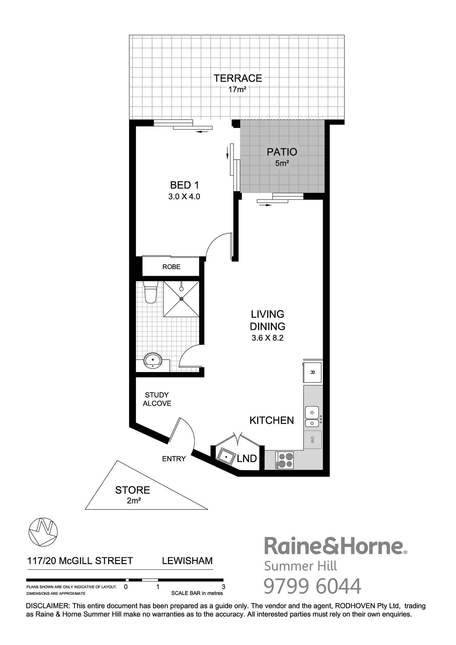 Floorplan of Homely apartment listing, 117/20 McGill Street, Lewisham NSW 2049