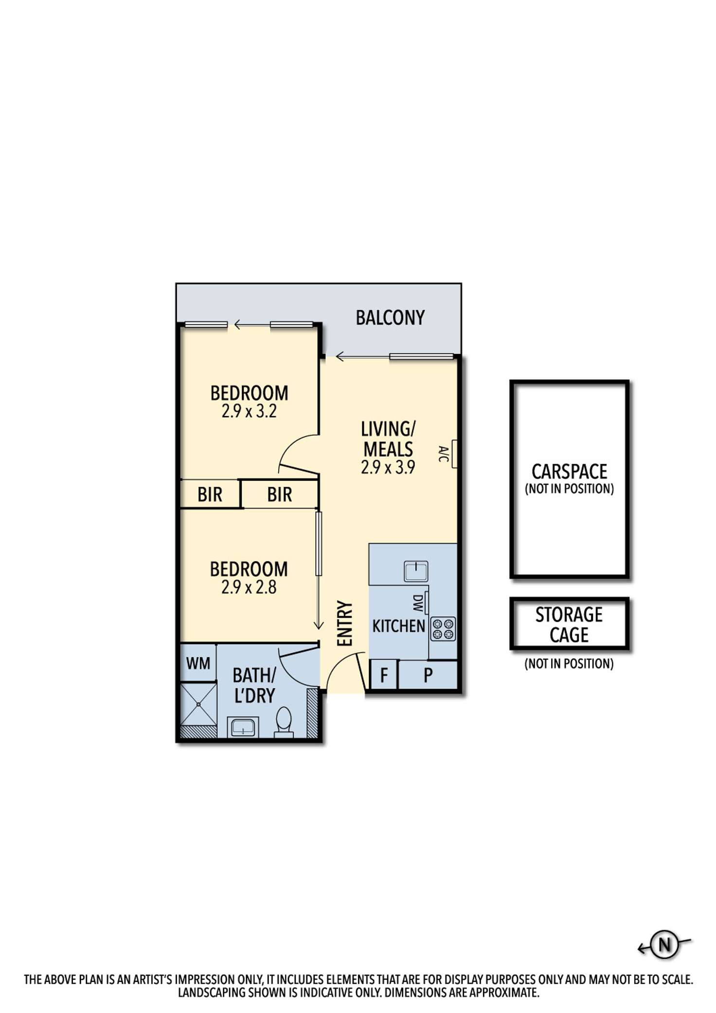 Floorplan of Homely apartment listing, 108/48 Blenheim Street, Balaclava VIC 3183