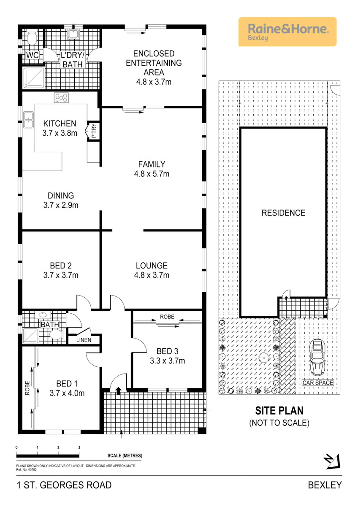 Floorplan of Homely house listing, 1 St Georges Road, Bexley NSW 2207