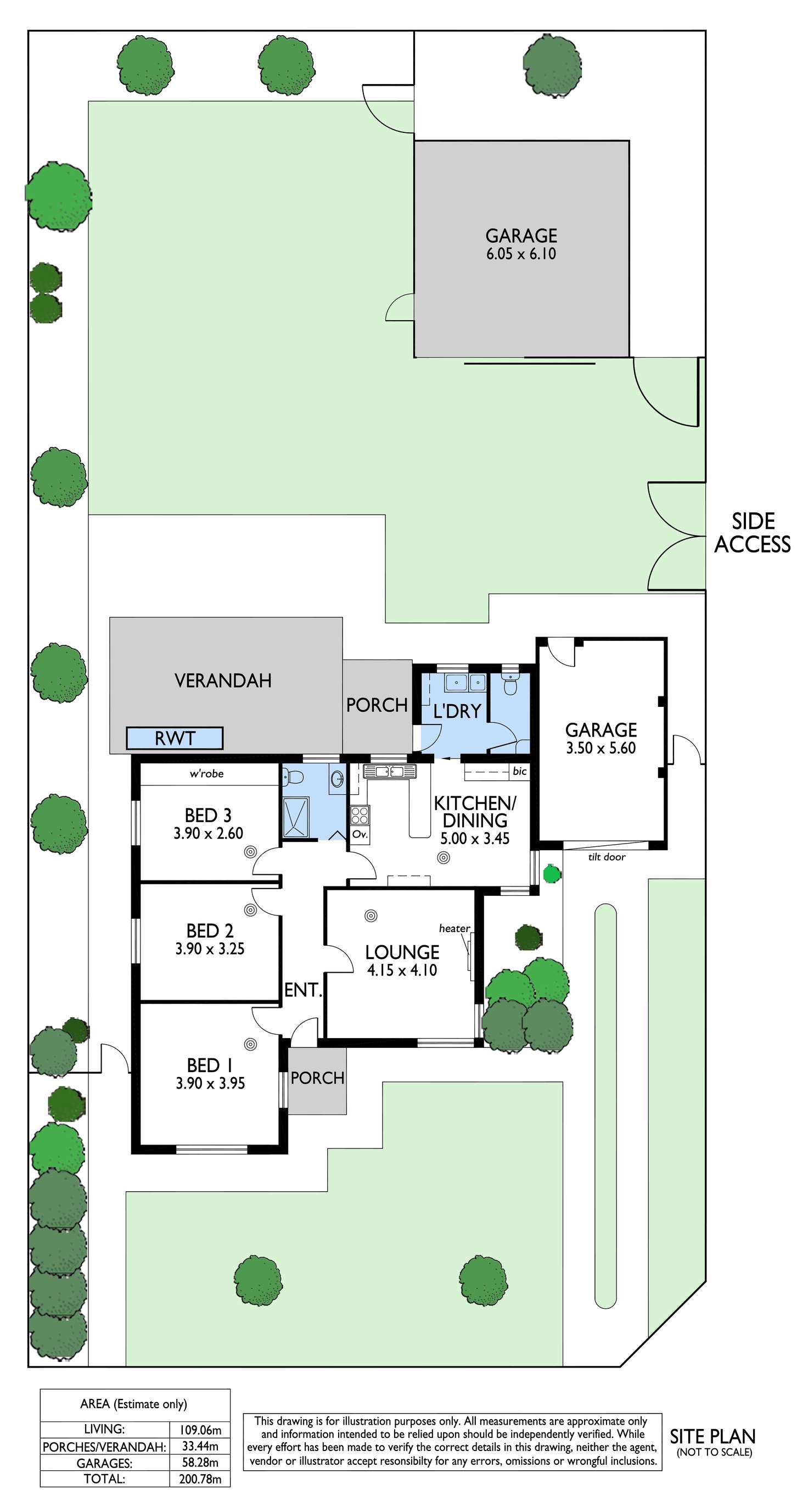 Floorplan of Homely house listing, 71 Gardner Street, Camden Park SA 5038