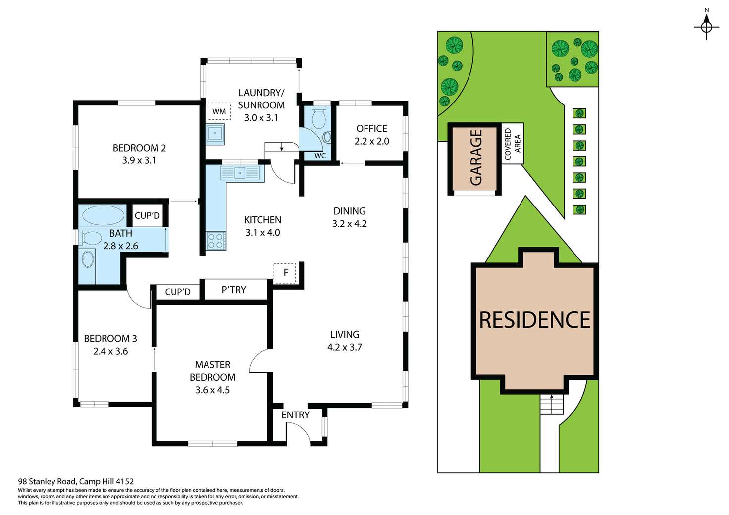 Floorplan of Homely house listing, 98 Stanley Road, Camp Hill QLD 4152