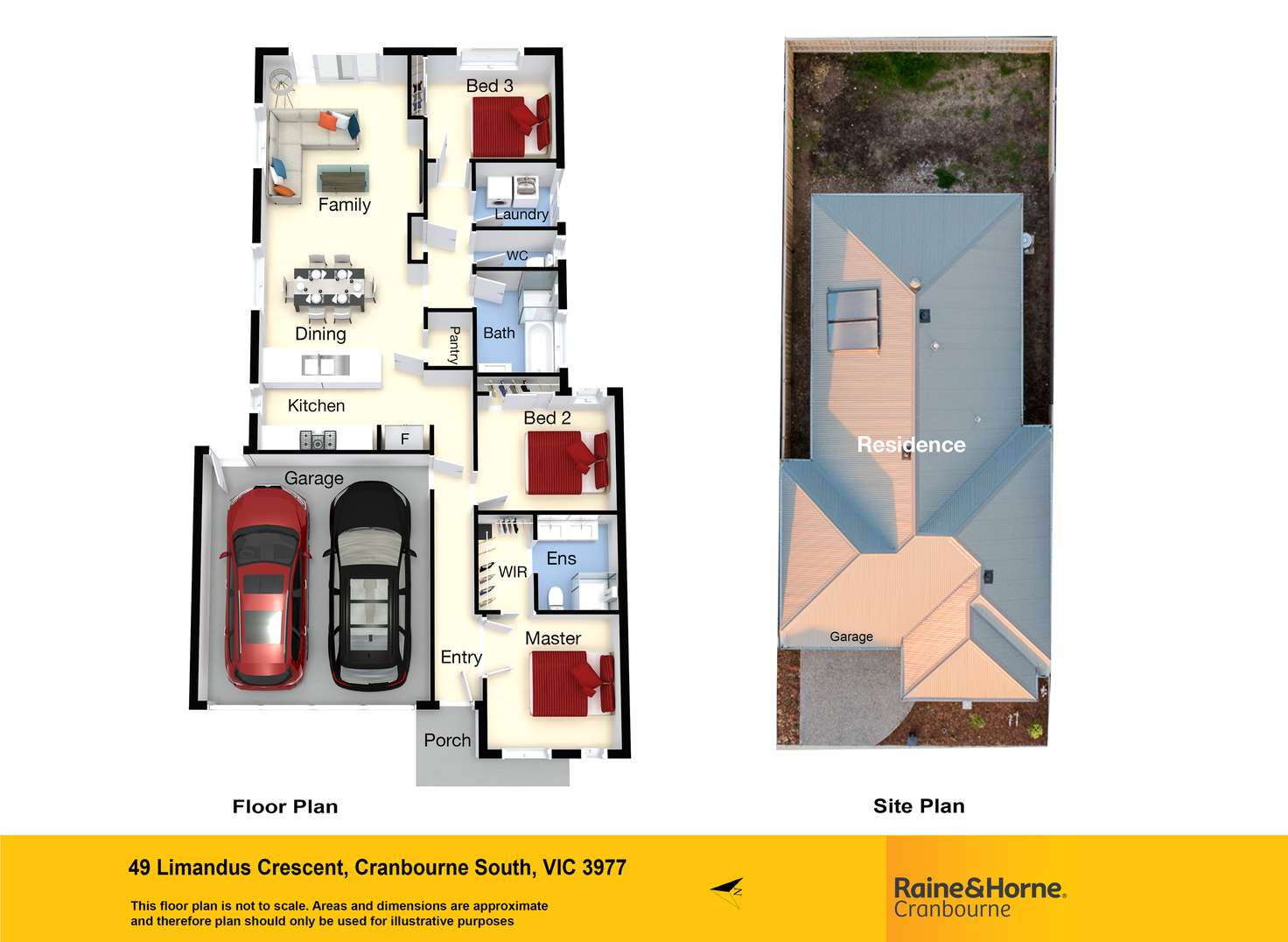 Floorplan of Homely house listing, 49 Limandus Crescent, Cranbourne South VIC 3977