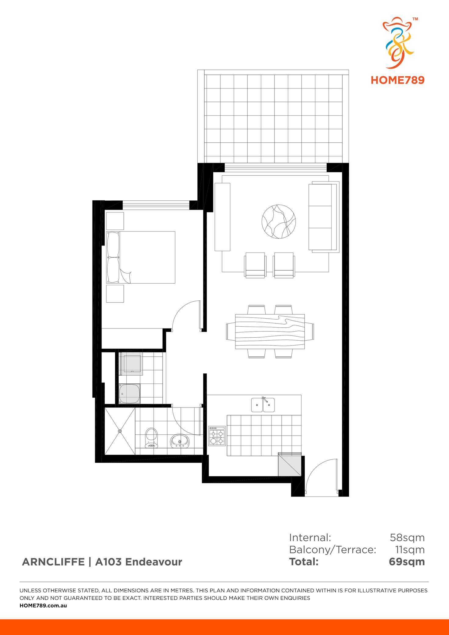 Floorplan of Homely apartment listing, 103/116 Princes Highway, Arncliffe NSW 2205