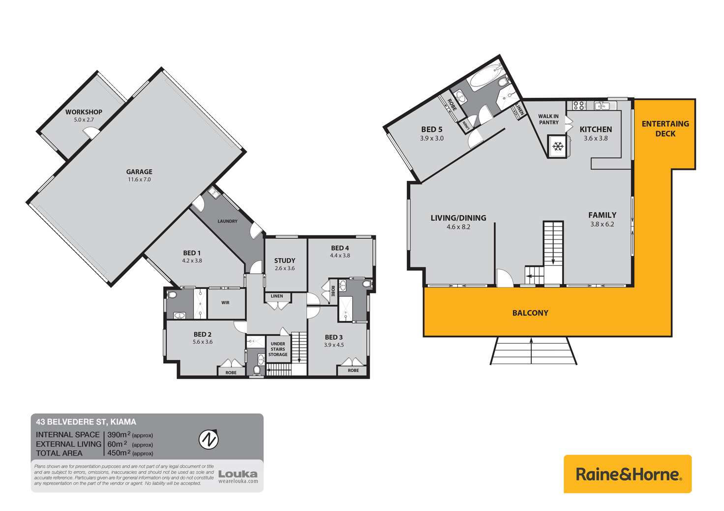 Floorplan of Homely house listing, 43 Belvedere Street, Kiama NSW 2533
