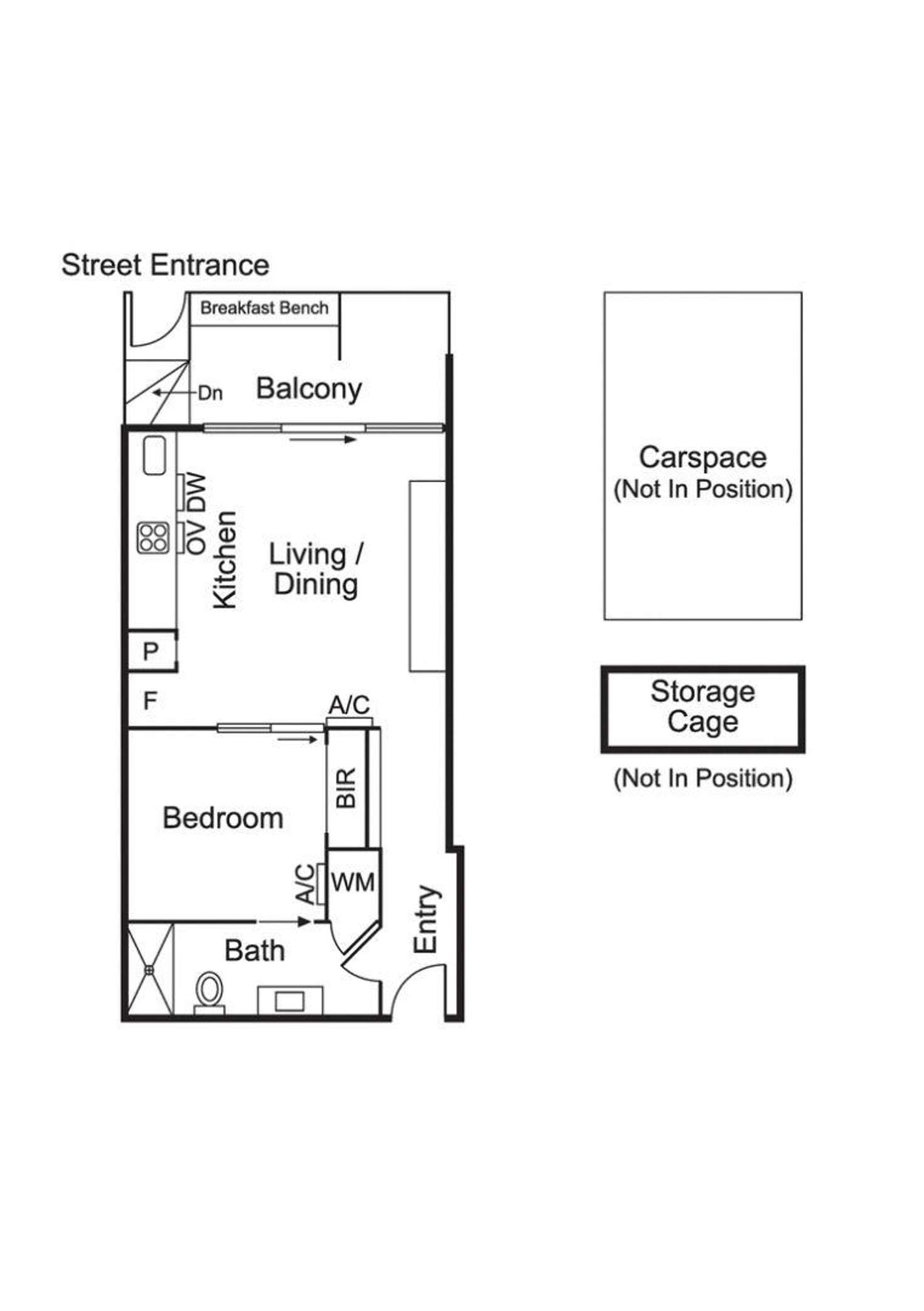 Floorplan of Homely apartment listing, G06/2 Princes Street, St Kilda VIC 3182