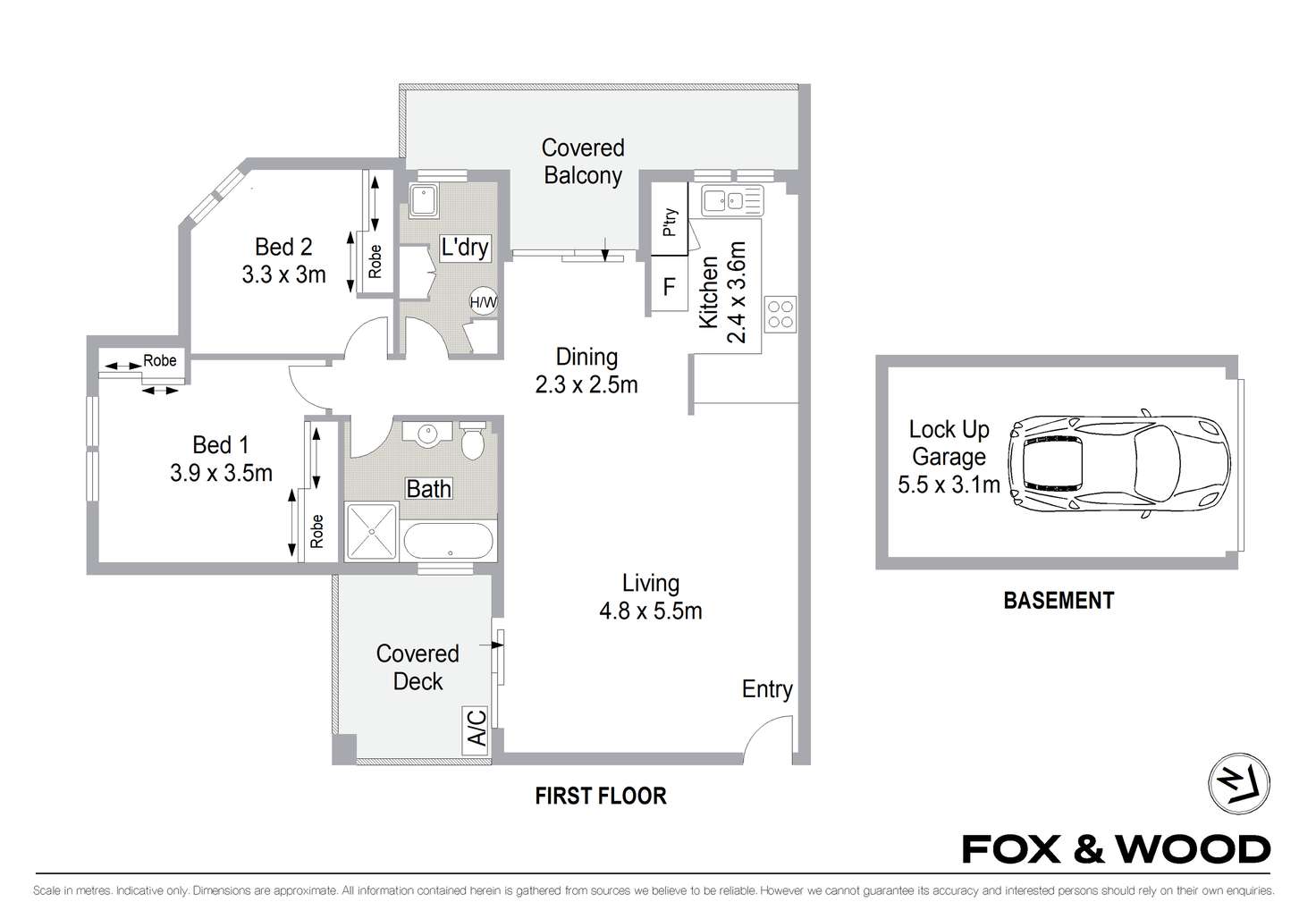 Floorplan of Homely apartment listing, 23/55-61 Belmont Street, Sutherland NSW 2232