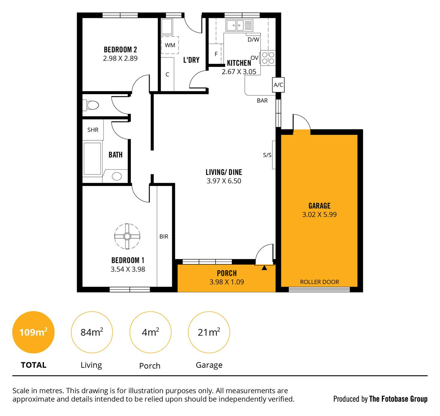 Floorplan of Homely unit listing, 10/718 Lower North East Road, Paradise SA 5075