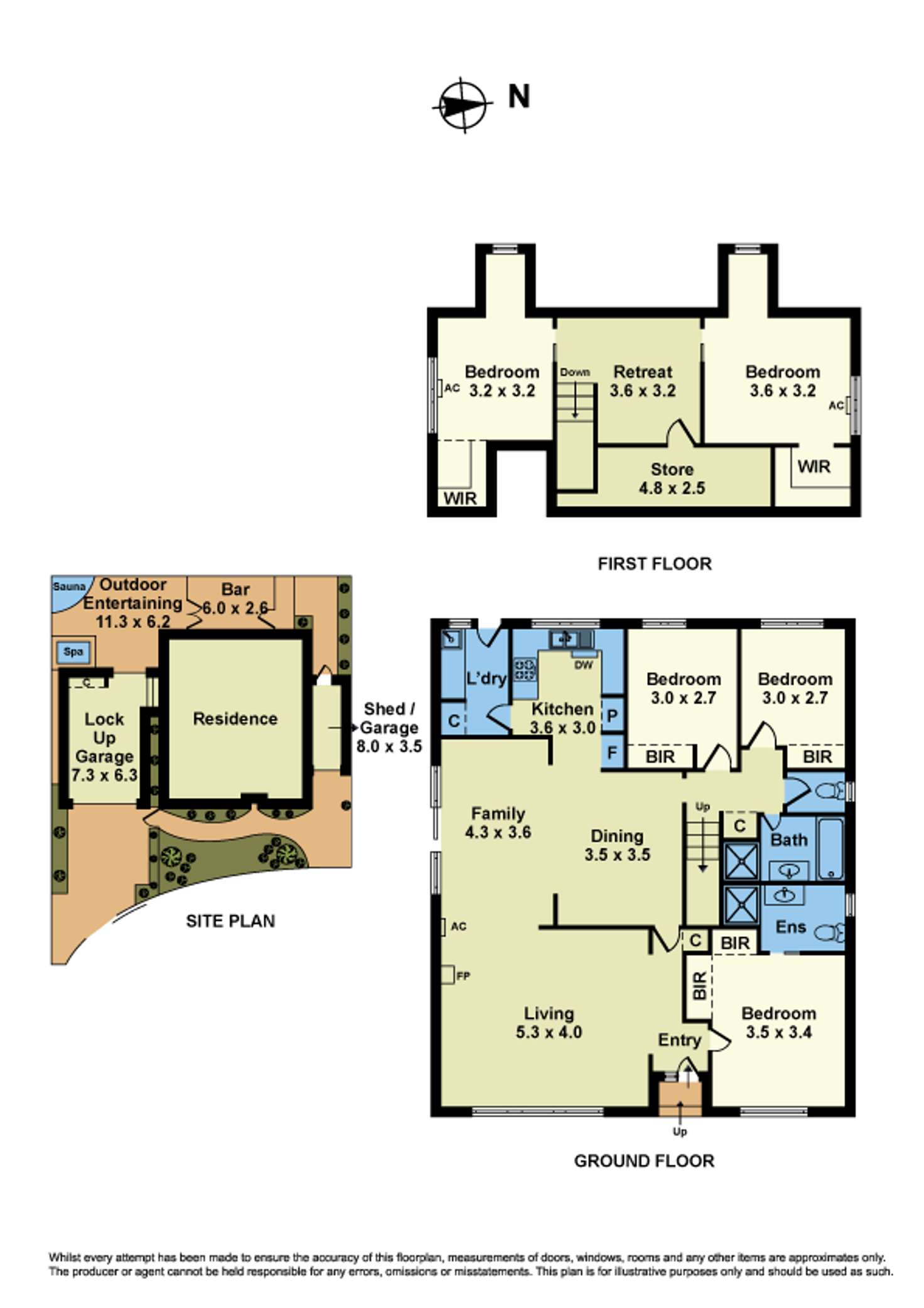 Floorplan of Homely house listing, 7 Elizabeth Court, Altona Meadows VIC 3028