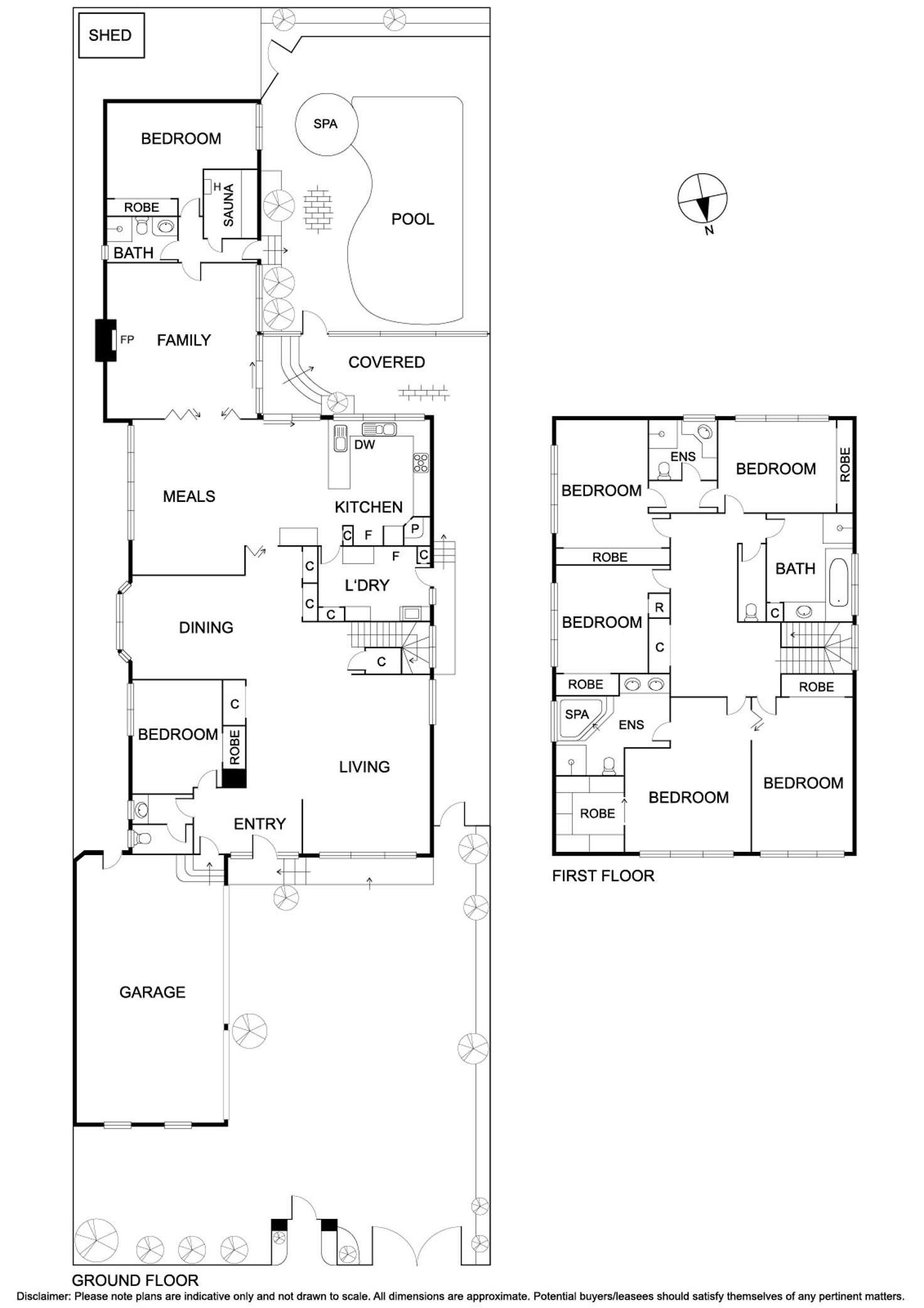 Floorplan of Homely house listing, 9A Loch Avenue, St Kilda East VIC 3183
