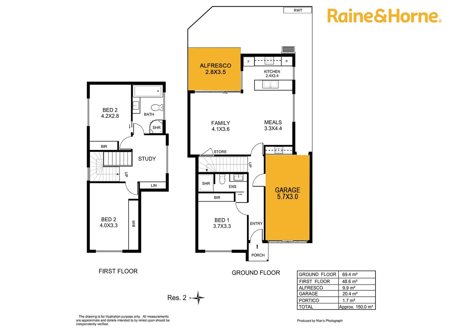 Floorplan of Homely residentialLand listing, LOT 2, 1 Letcher Road, Oaklands Park SA 5046