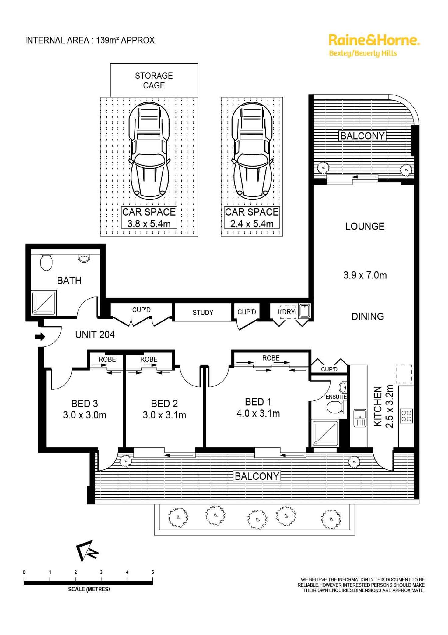 Floorplan of Homely apartment listing, 204/1-3 Harrow Road, Bexley NSW 2207