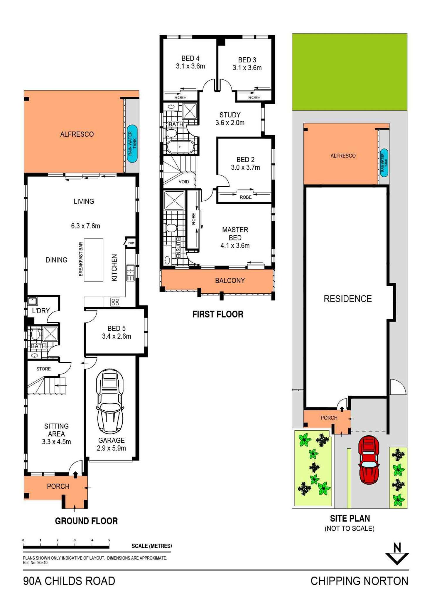 Floorplan of Homely house listing, 90A Childs Road, Chipping Norton NSW 2170