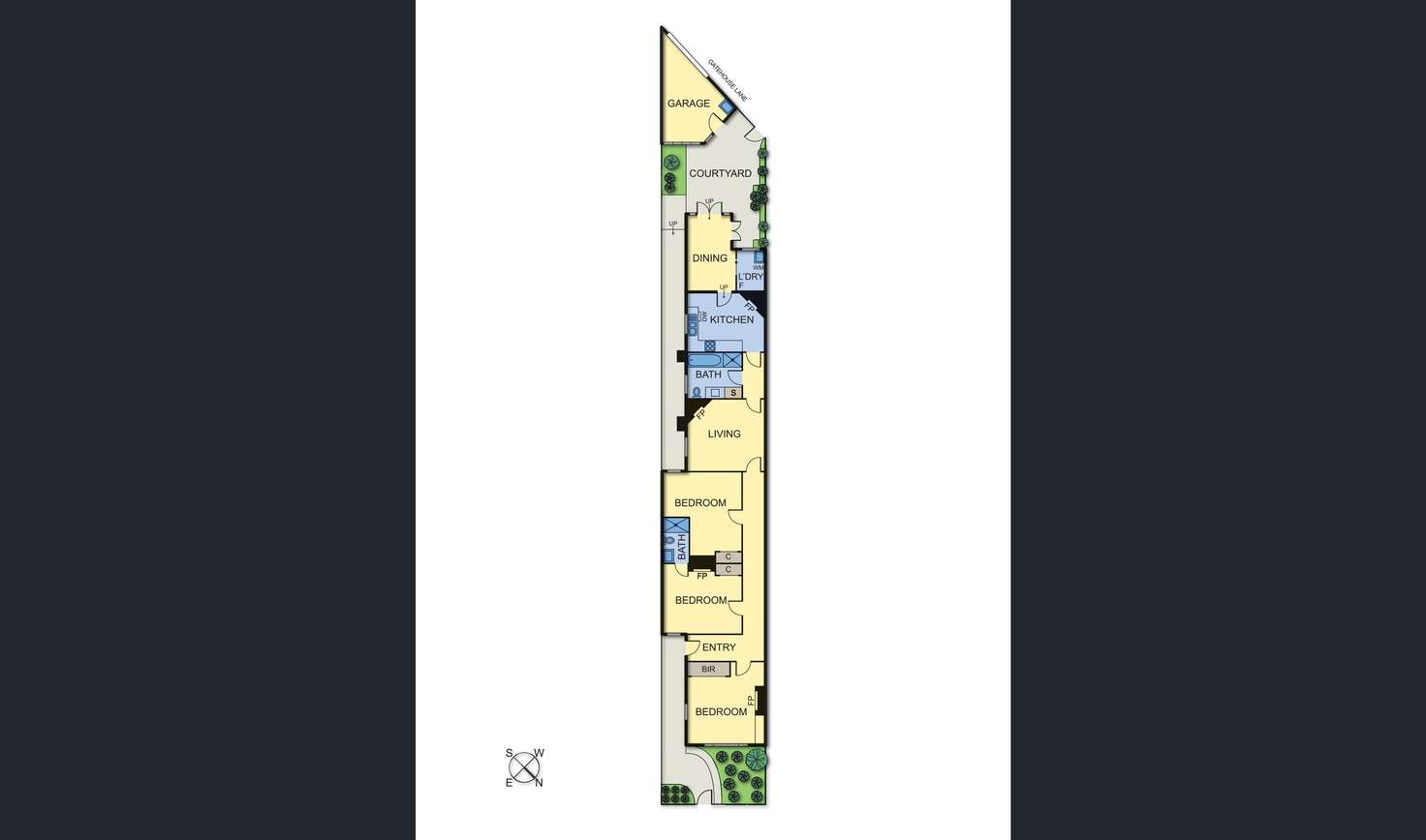 Floorplan of Homely house listing, 70 Moubray St, Albert Park VIC 3206