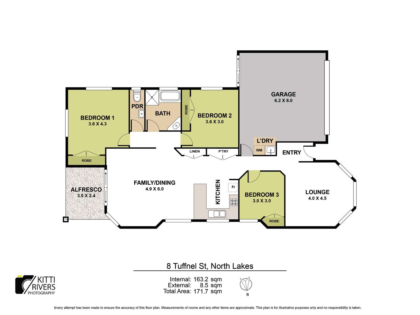 Floorplan of Homely house listing, 8 Tufnell Street, North Lakes QLD 4509