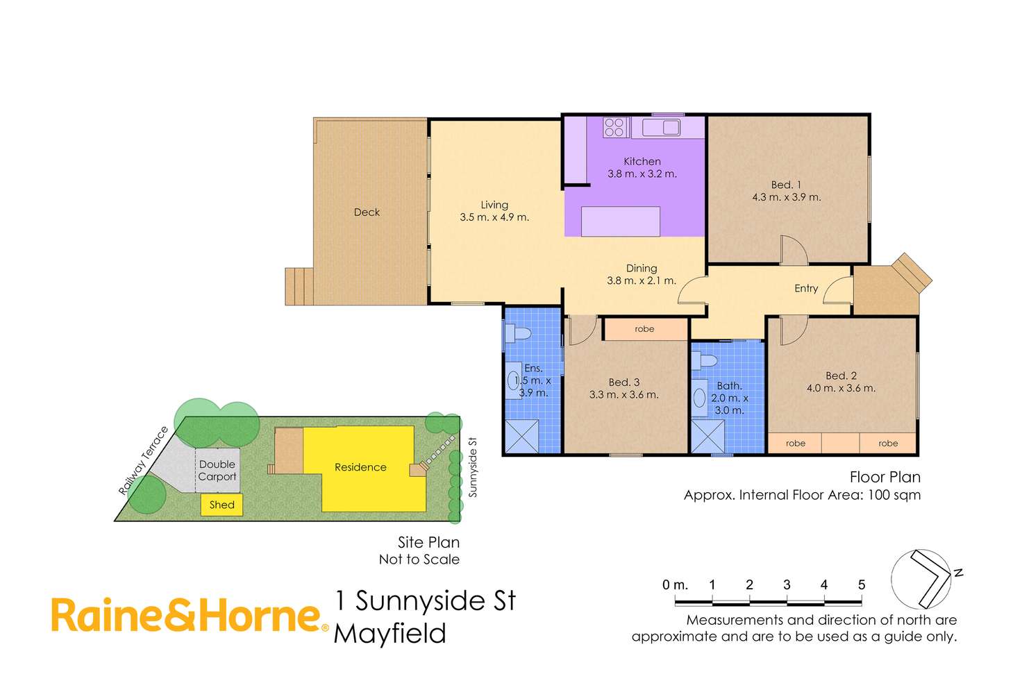 Floorplan of Homely house listing, 1 Sunnyside Street, Mayfield NSW 2304