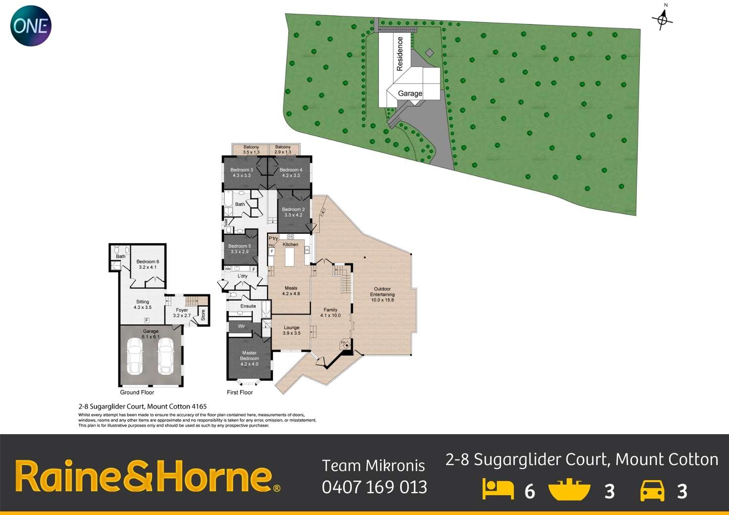 Floorplan of Homely house listing, 2-8 Sugarglider Court, Mount Cotton QLD 4165