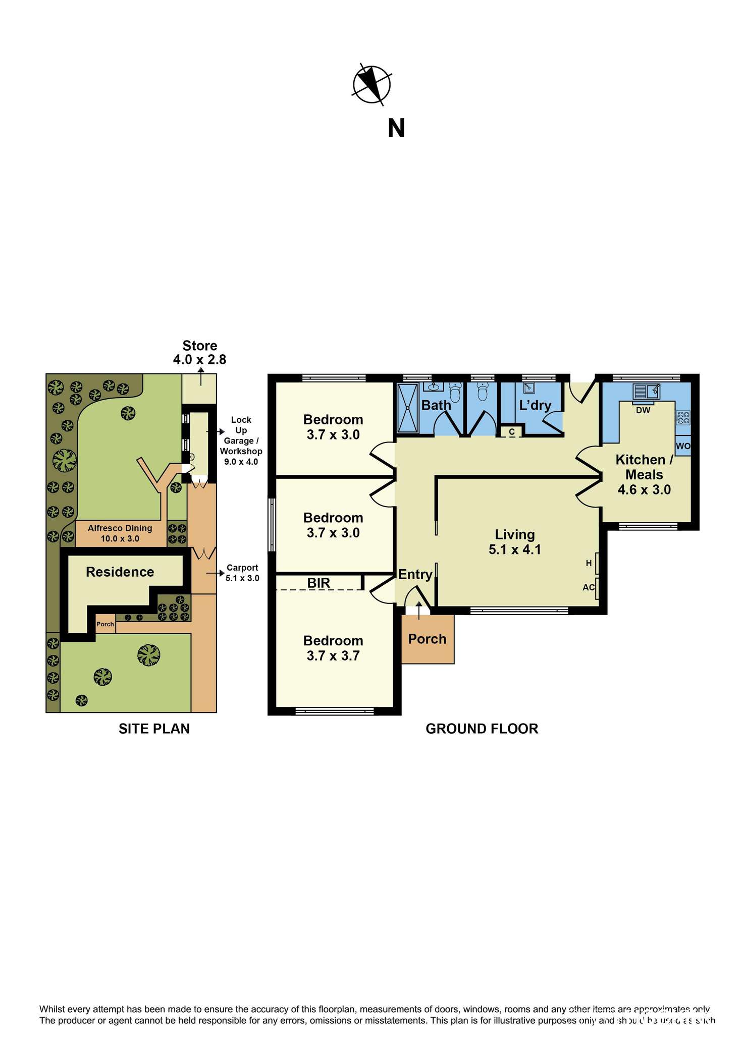 Floorplan of Homely house listing, 85 Marion Street, Altona North VIC 3025