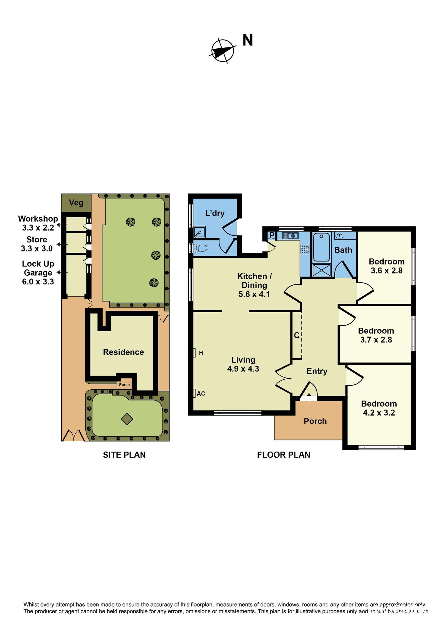Floorplan of Homely house listing, 129 Sixth Avenue, Altona North VIC 3025