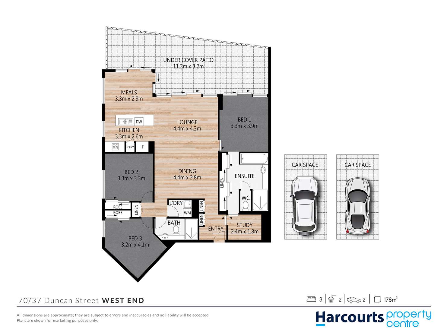 Floorplan of Homely apartment listing, 70/37 Duncan Street, West End QLD 4101