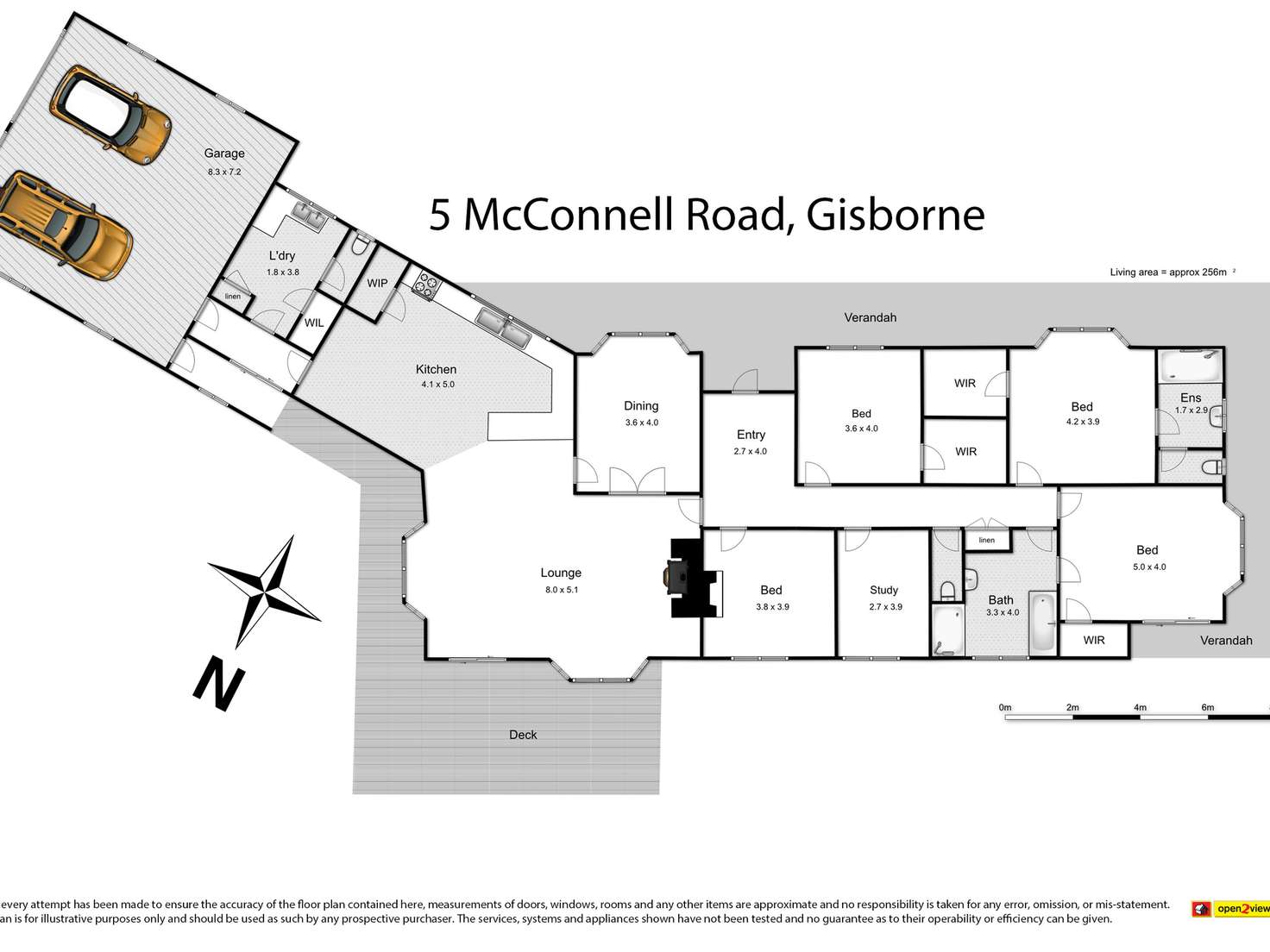 Floorplan of Homely house listing, 5 McConnell Road, Gisborne South VIC 3437